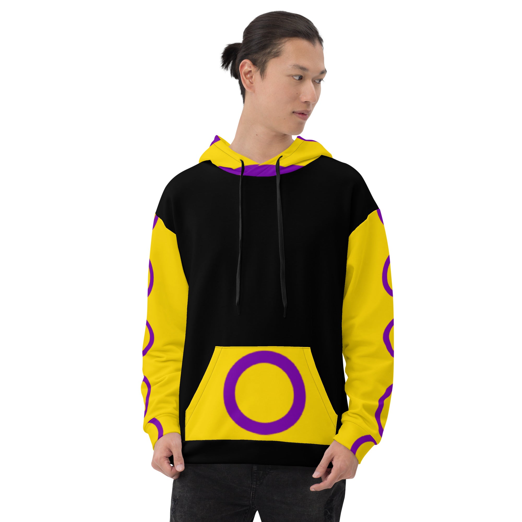 Intersex Pride Flag Hoodie – Bold, Inclusive & Comfortable
