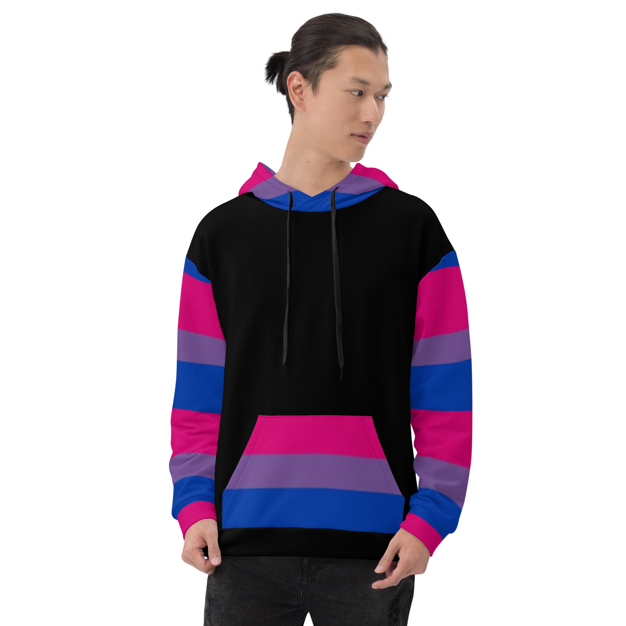 Bisexual Pride Flag Hoodie – Comfortable, Bold & Inclusive Expression