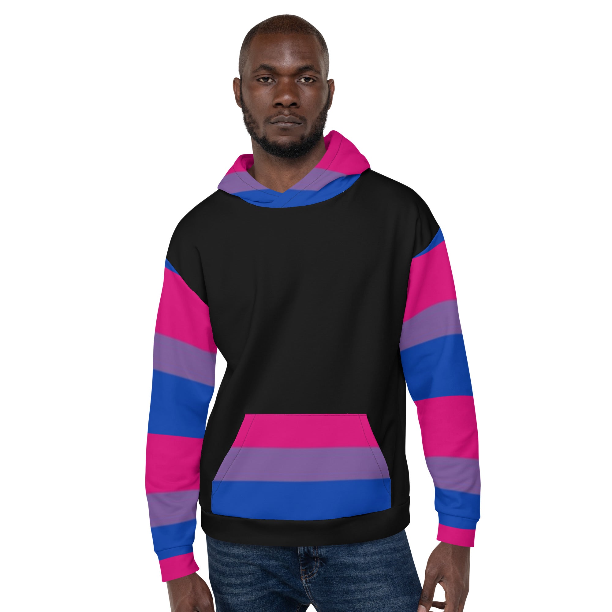 Bisexual Pride Flag Hoodie – Comfortable, Bold & Inclusive Expression