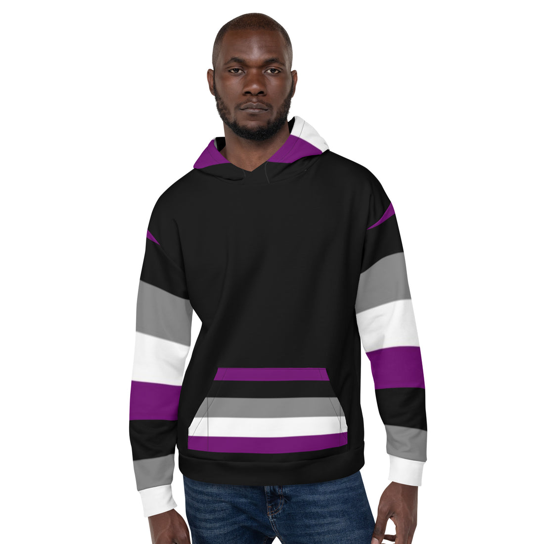 Asexual Pride Flag Hoodie – Comfortable, Empowering & Authentic Style