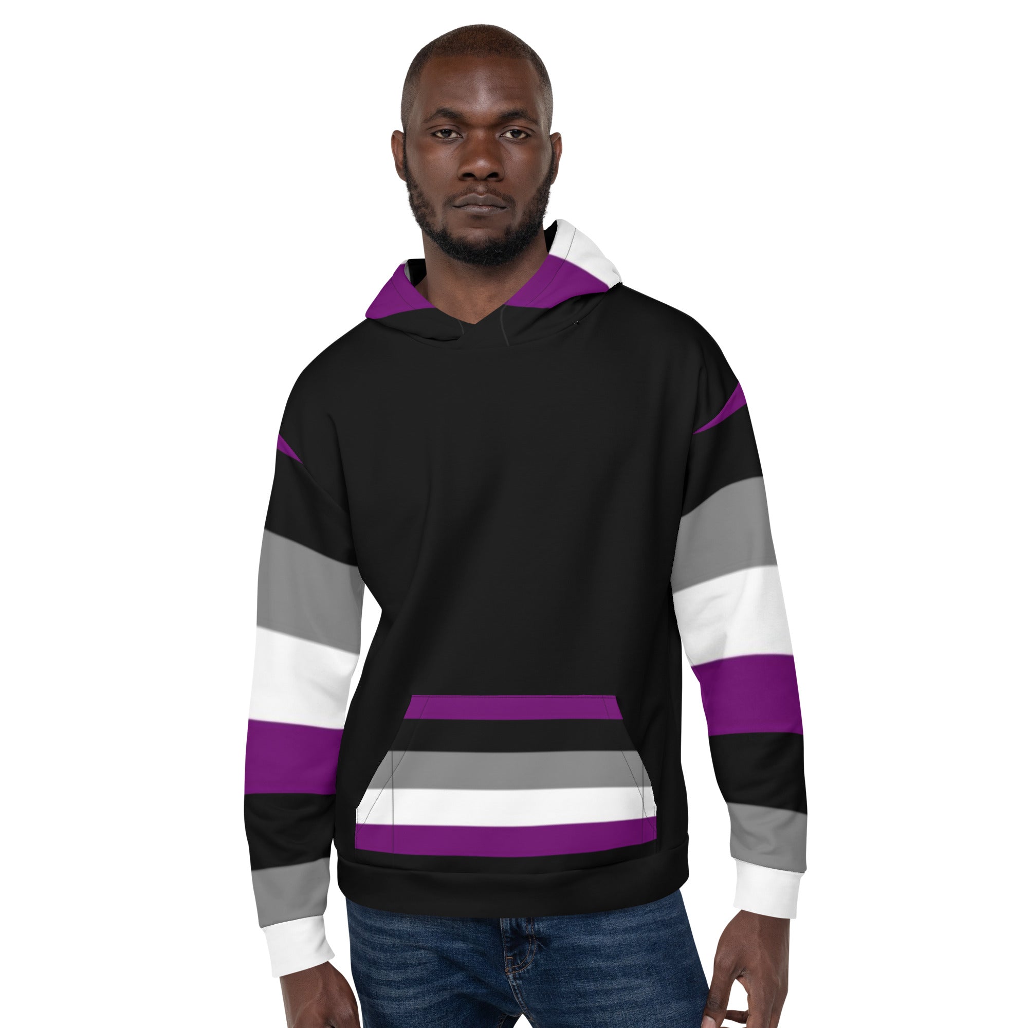 Asexual Pride Flag Hoodie – Comfortable, Empowering & Authentic Style