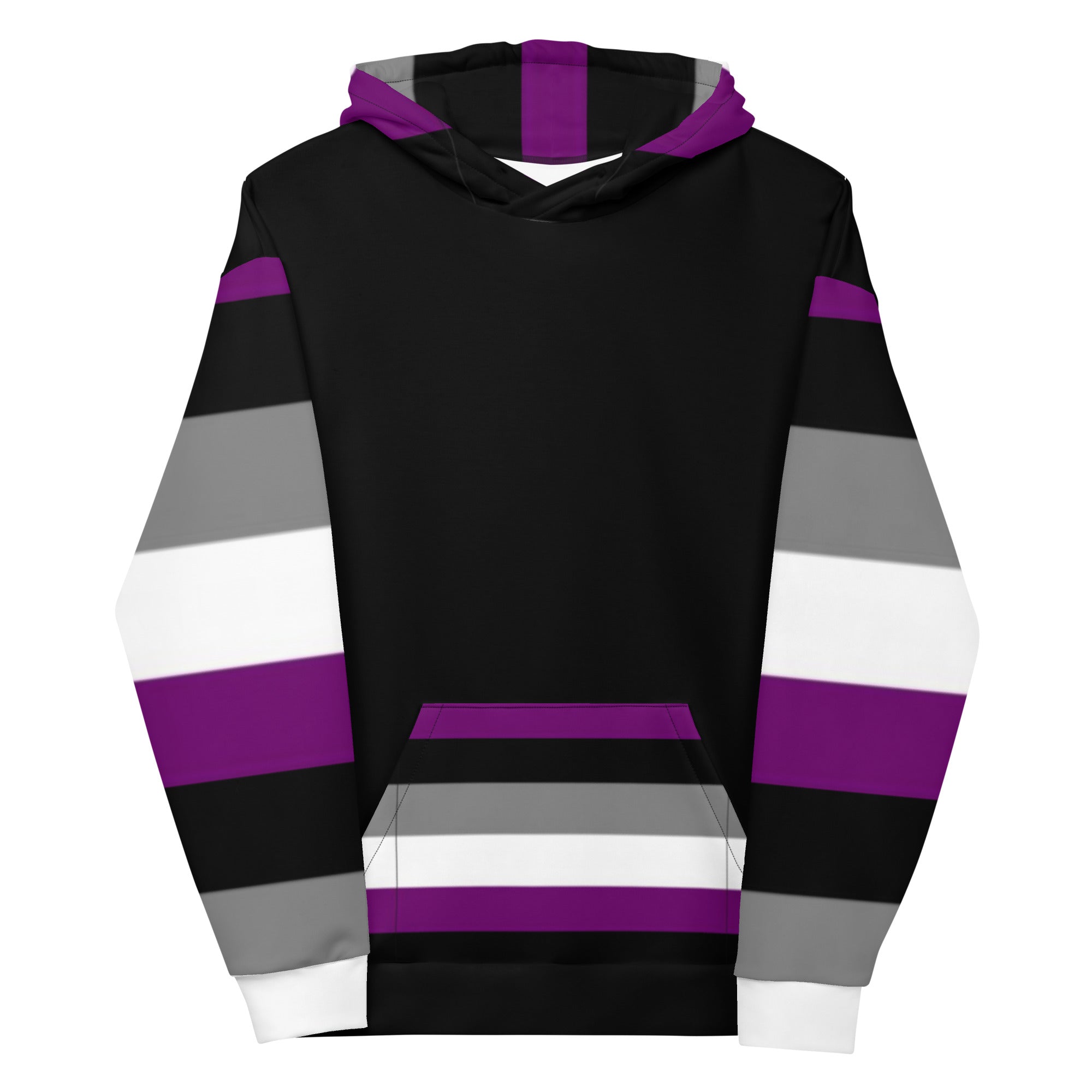 Asexual Pride Flag Hoodie – Comfortable, Empowering & Authentic Style