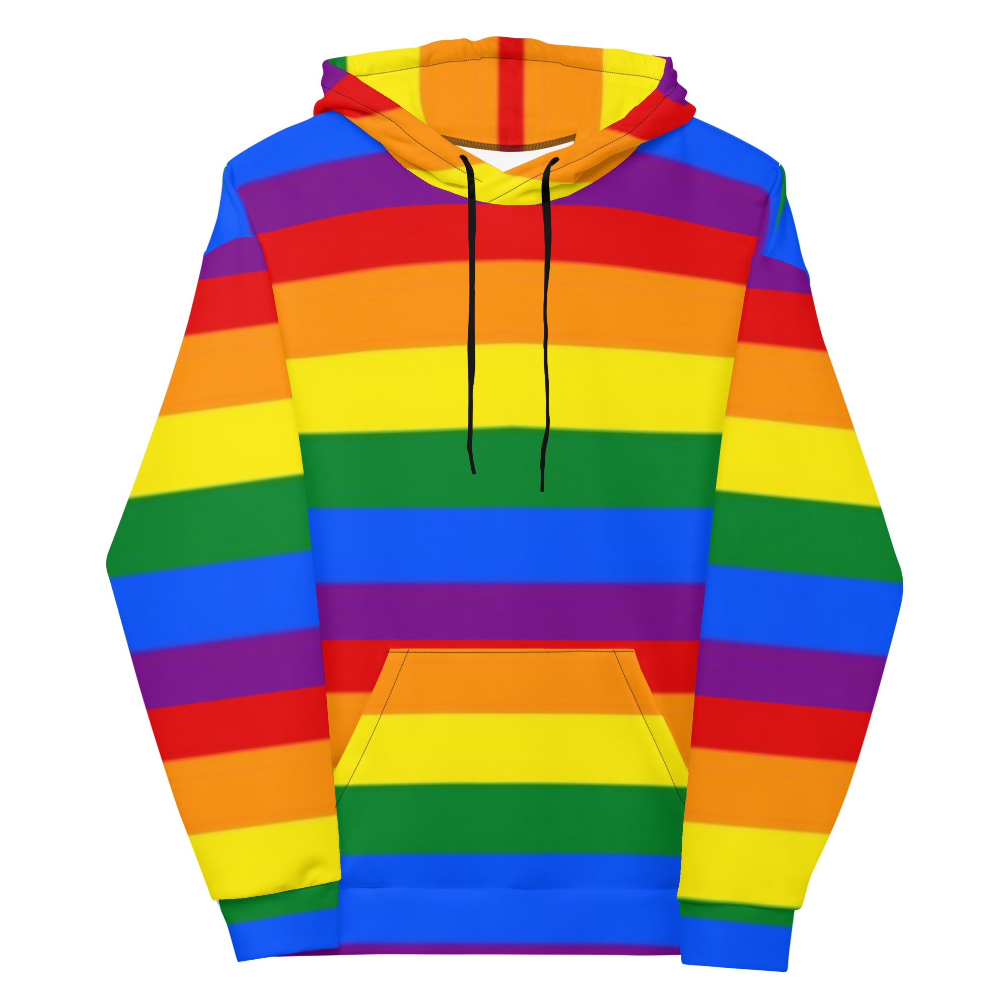 LGBTQ+ Rainbow Pride Flag Hoodie – Colourful, Inclusive & Comfortable Statement Wear