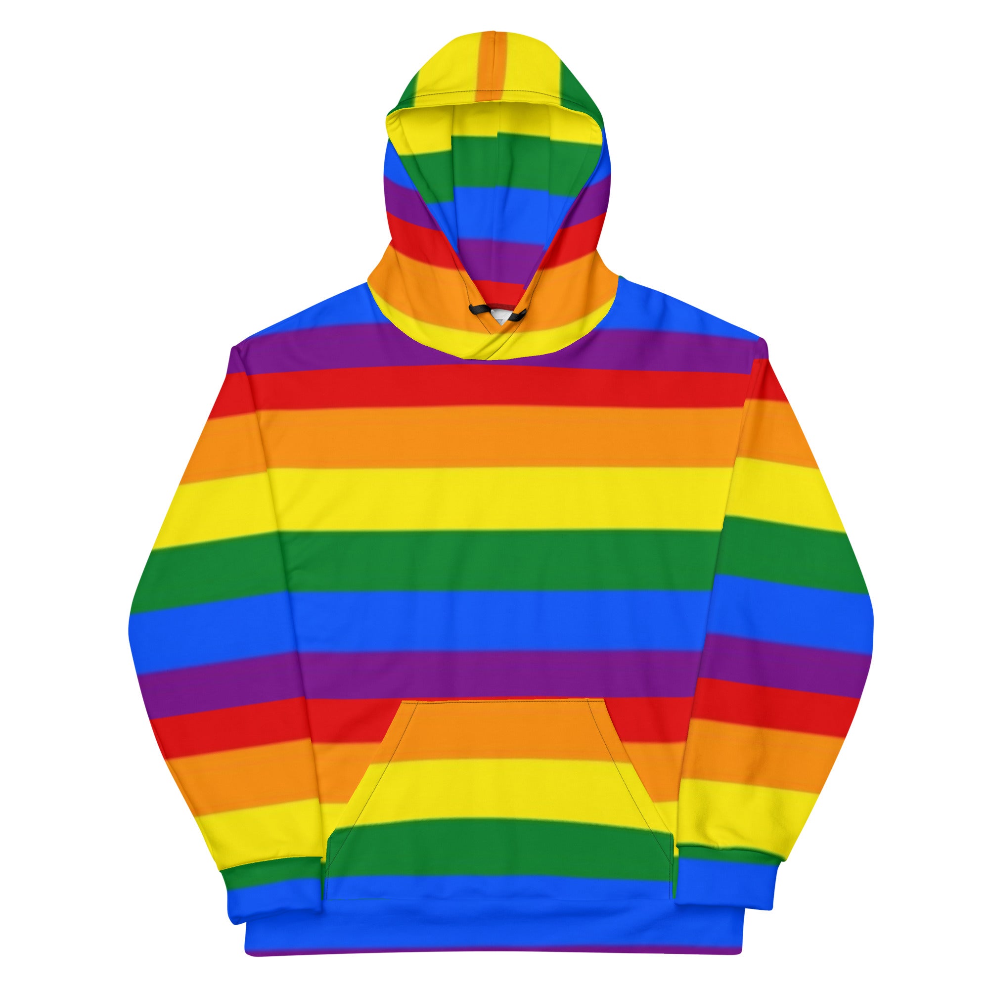 LGBTQ+ Rainbow Pride Flag Hoodie – Colourful, Inclusive & Comfortable Statement Wear