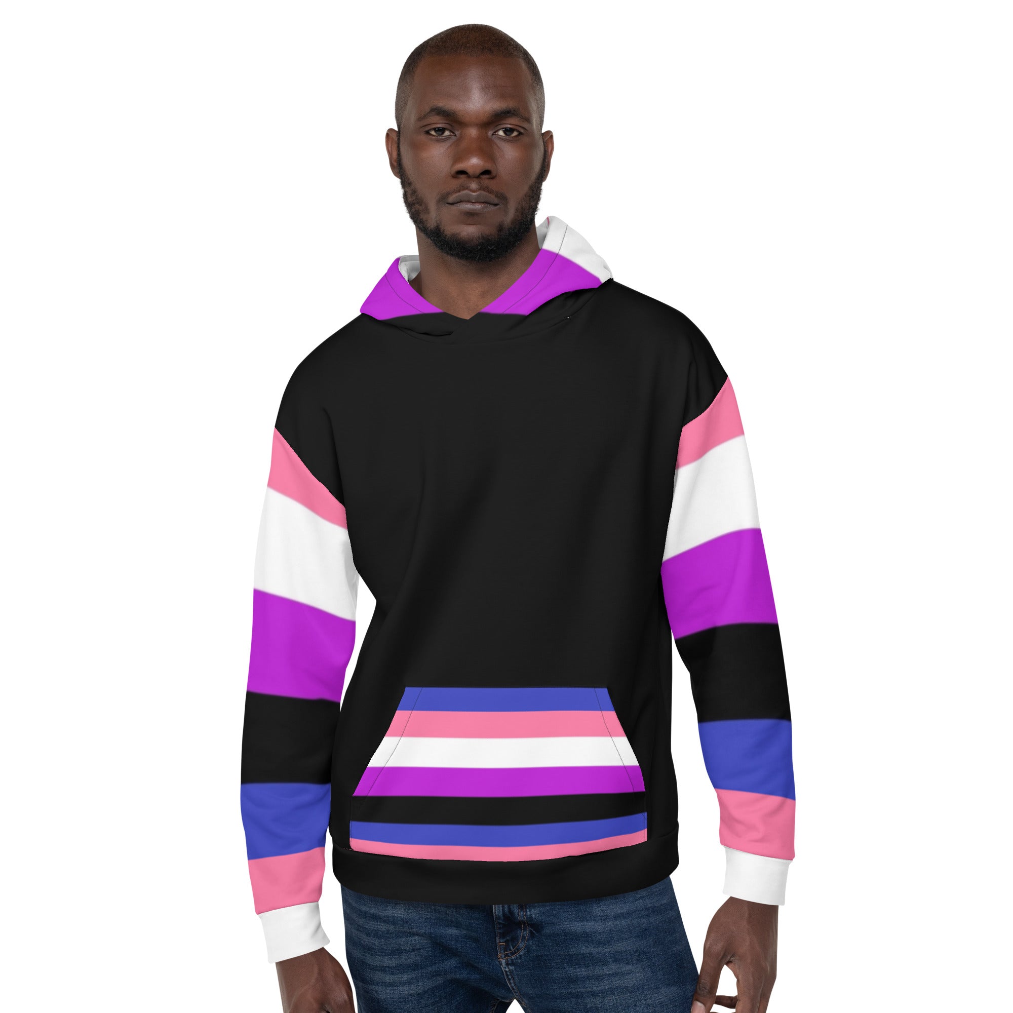Genderfluid Pride Hoodie – Soft, Inclusive and Statement-Making | Comfortable Fit