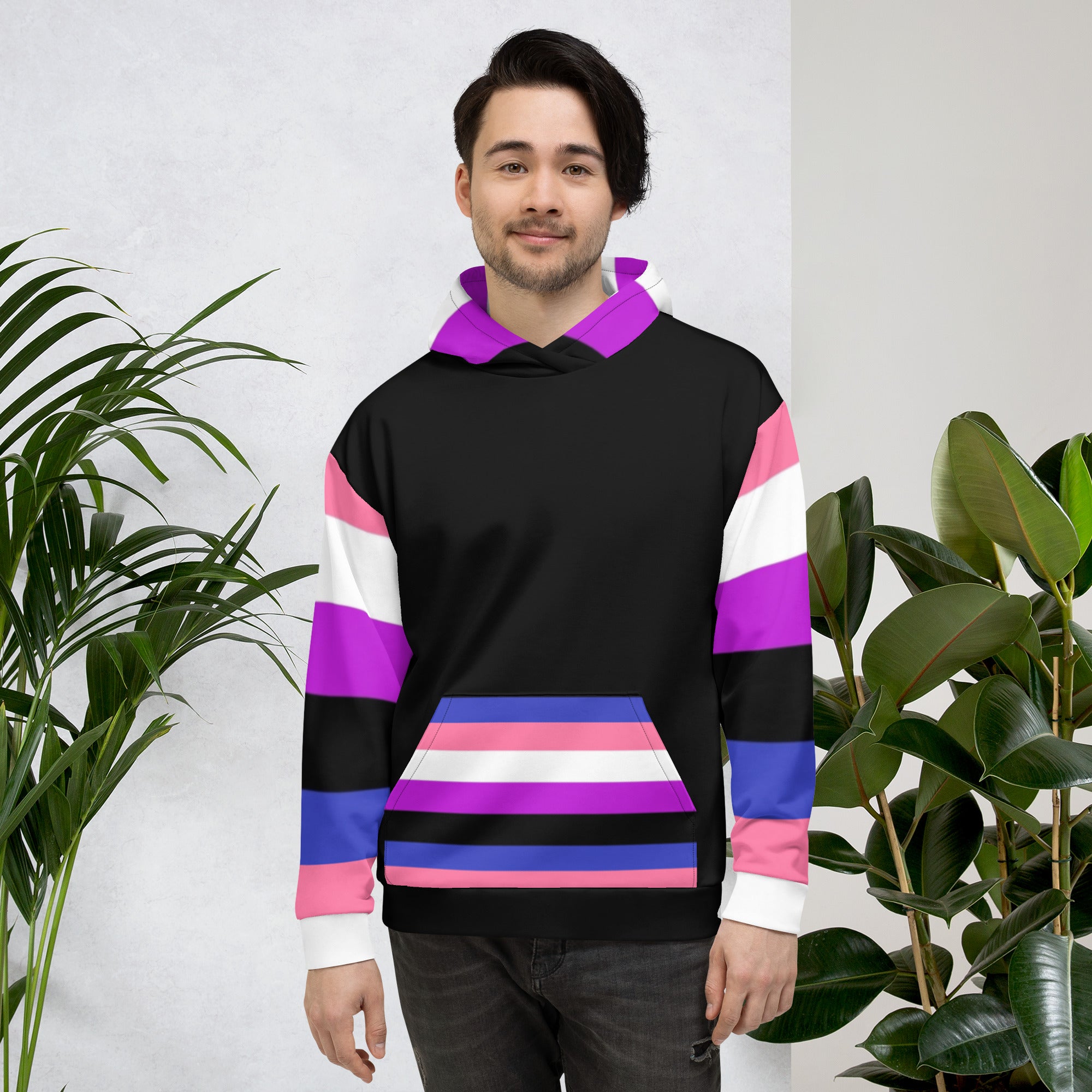 Genderfluid Pride Hoodie – Soft, Inclusive and Statement-Making | Comfortable Fit