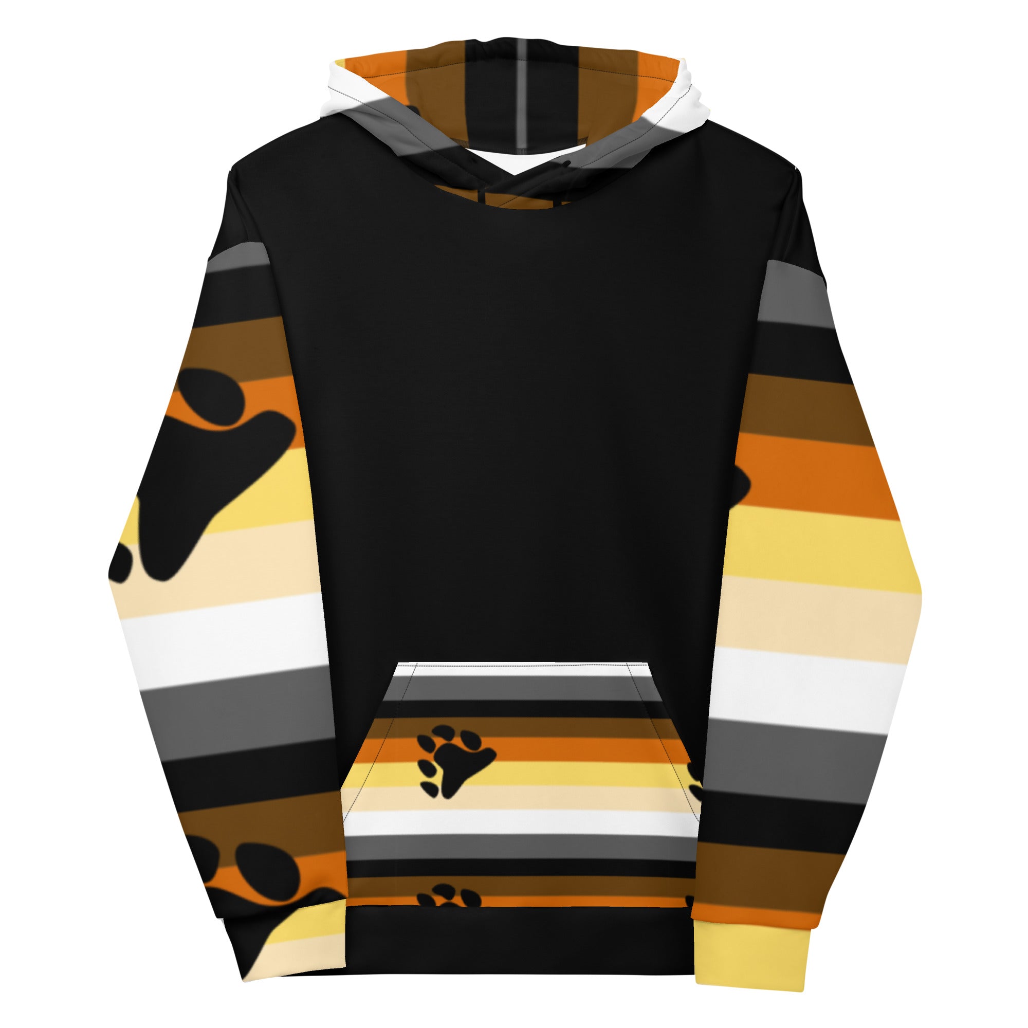 Bear Brotherhood Pride Hoodie – Inclusive LGBTQ+ Flag Design | Cosy and Durable