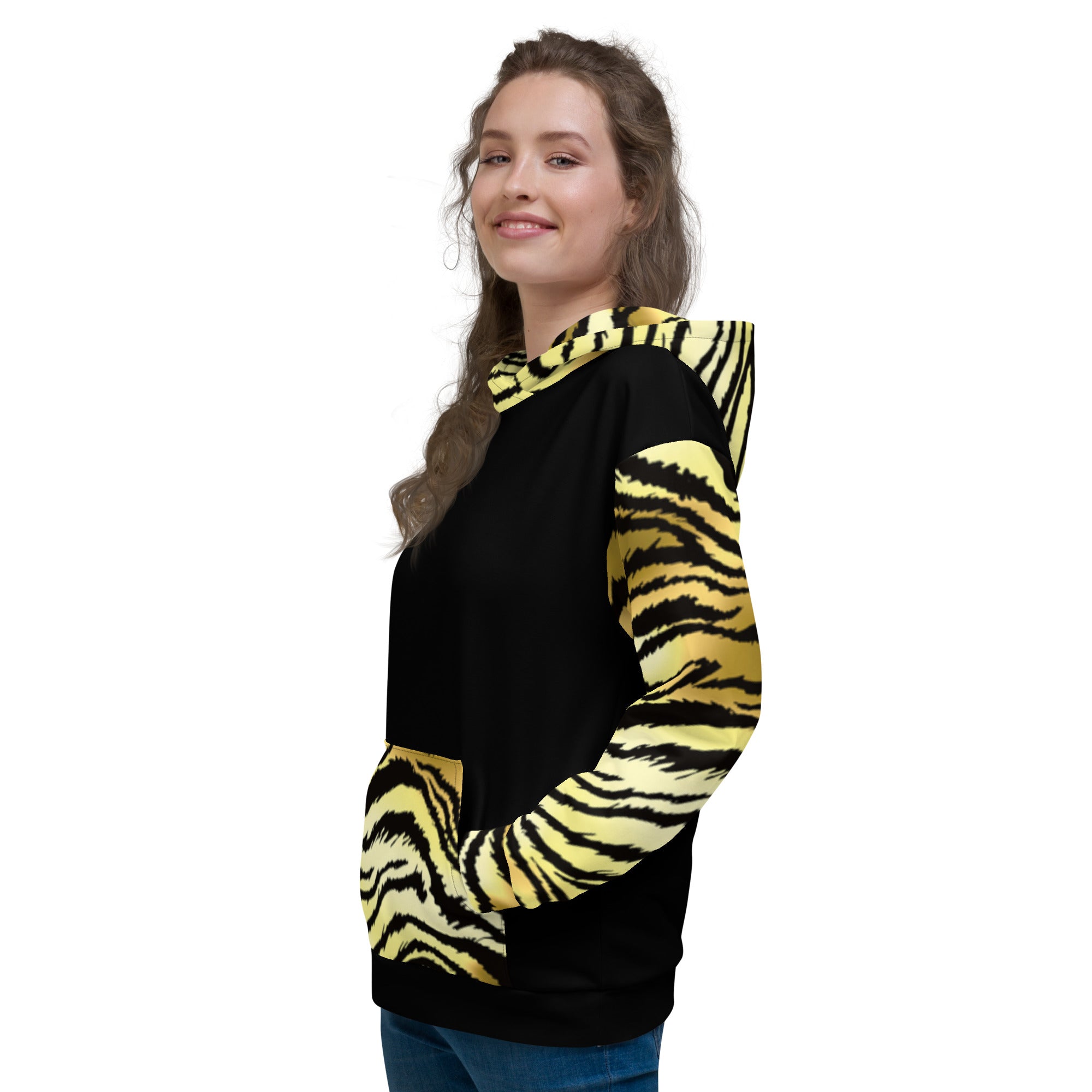 Yellow Jaguar Hoodie – Bold Jungle-Inspired Streetwear