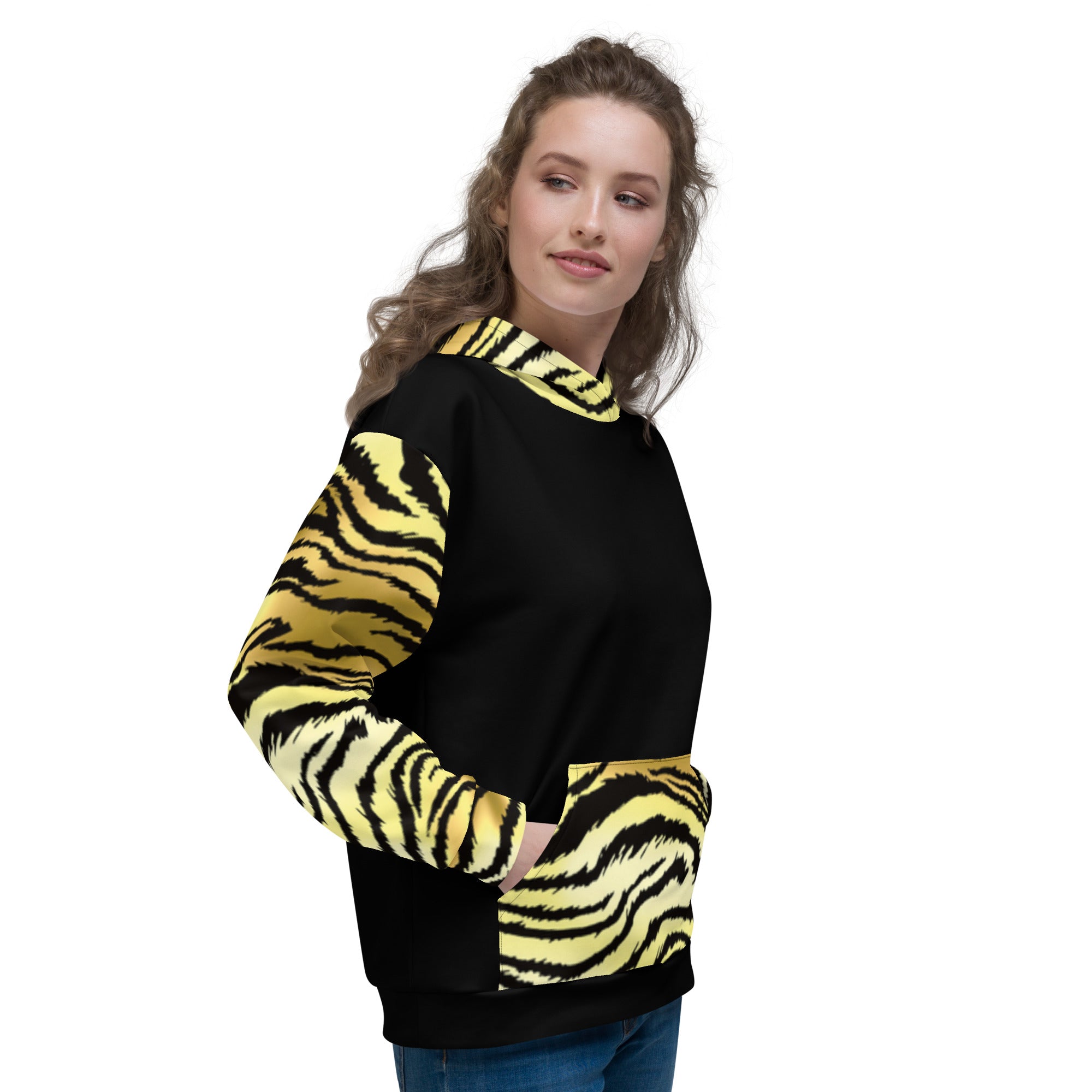 Yellow Jaguar Hoodie – Bold Jungle-Inspired Streetwear