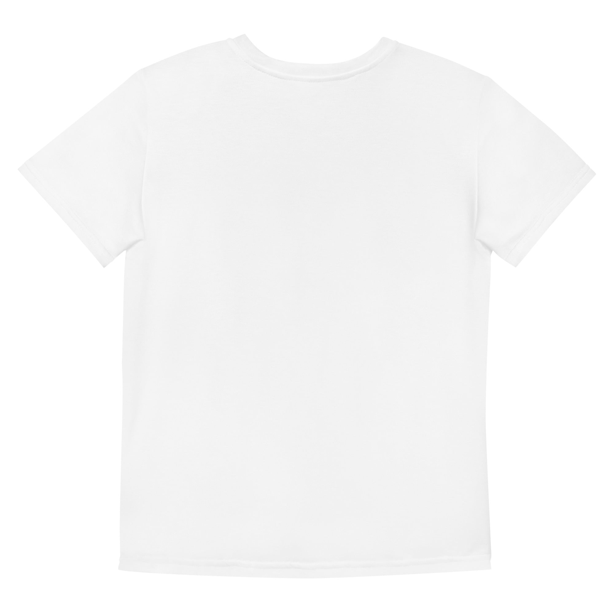 Youth Crew Neck T-Shirt – Spider-Man Black Inspired Graphic | Soft white Cotton Kids Tee | Voce Lindx