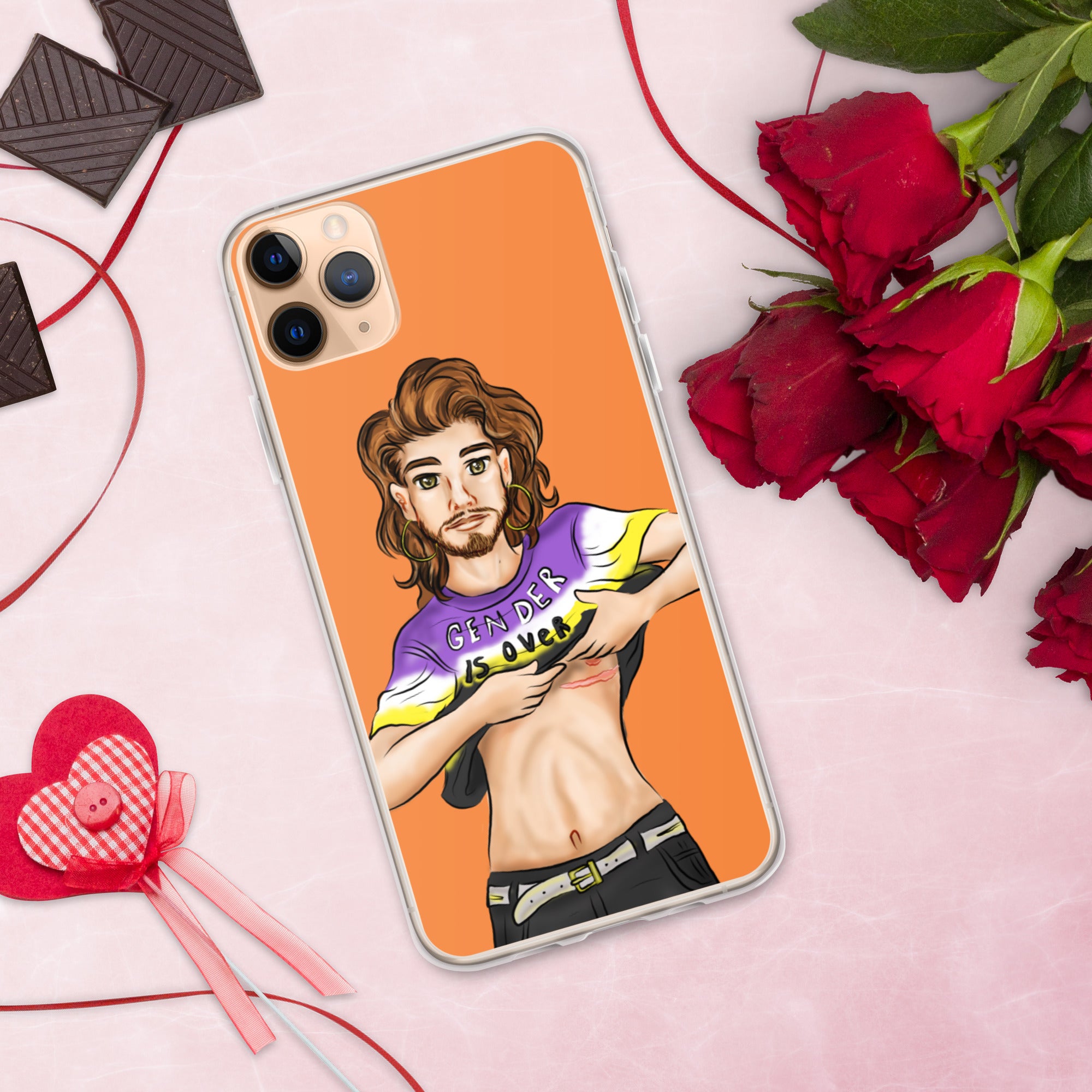 “Gender Is Over” iPhone Case – Trans man