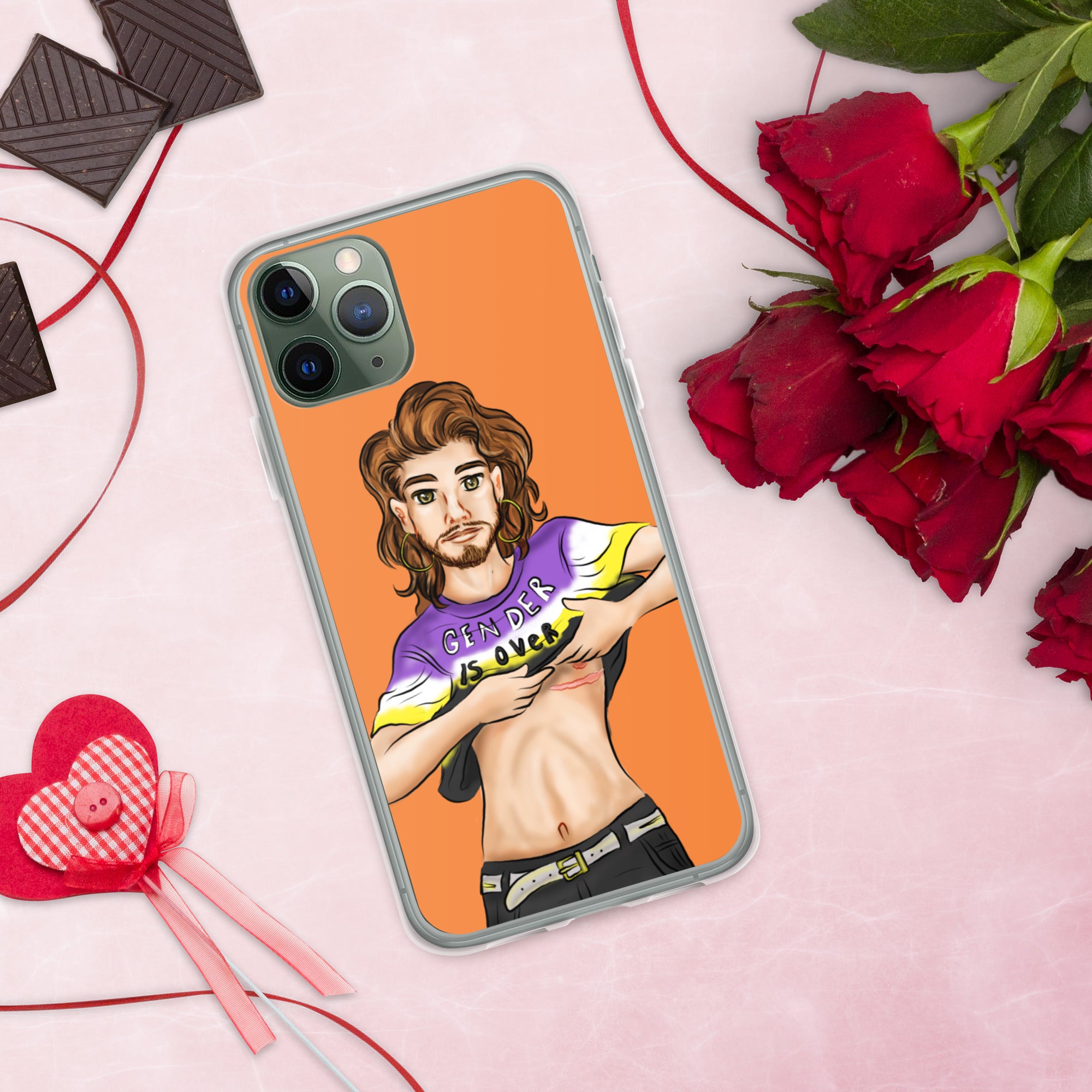 “Gender Is Over” iPhone Case – Trans man