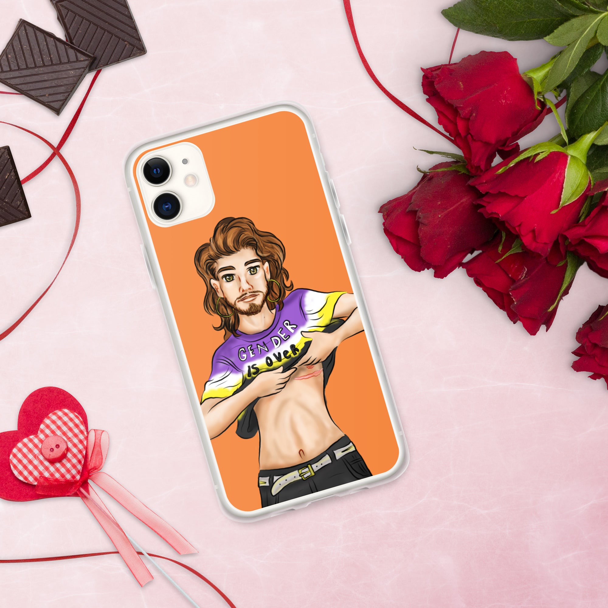 “Gender Is Over” iPhone Case – Trans man