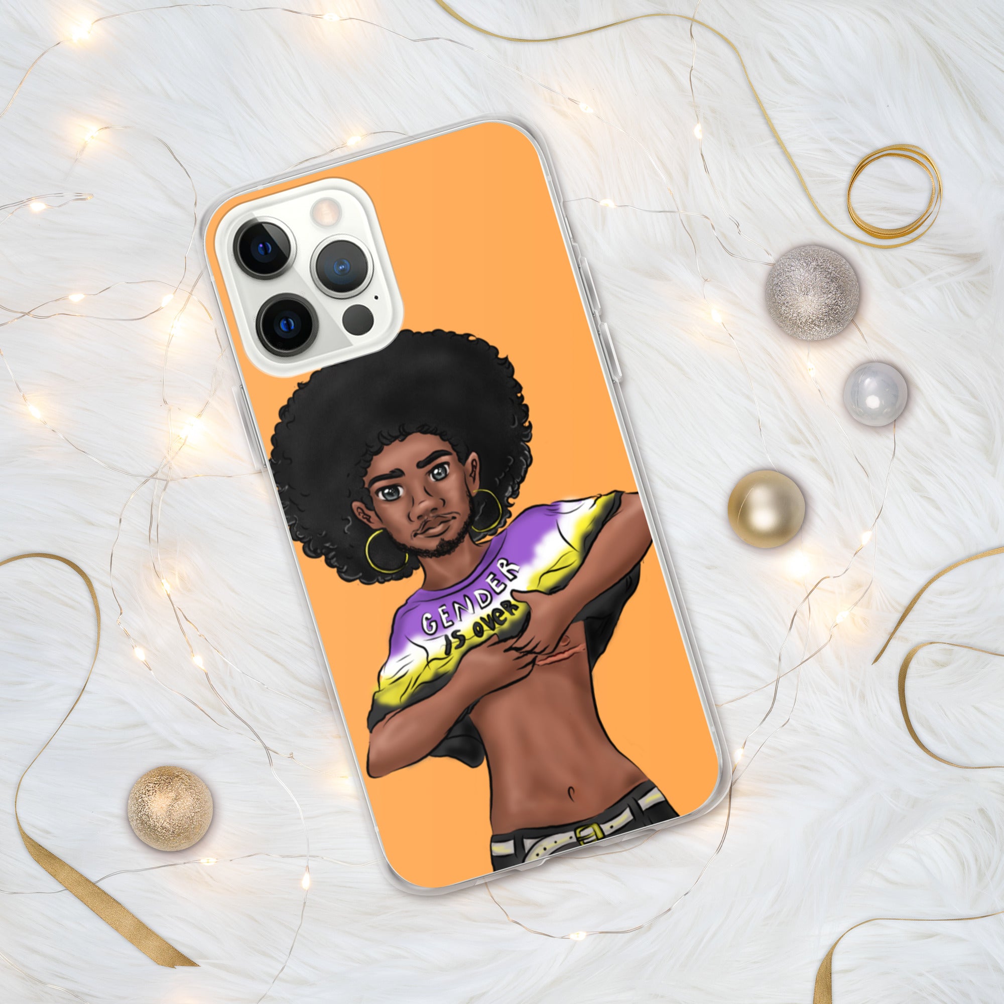 “Gender Is Over” iPhone Case , Black Representation