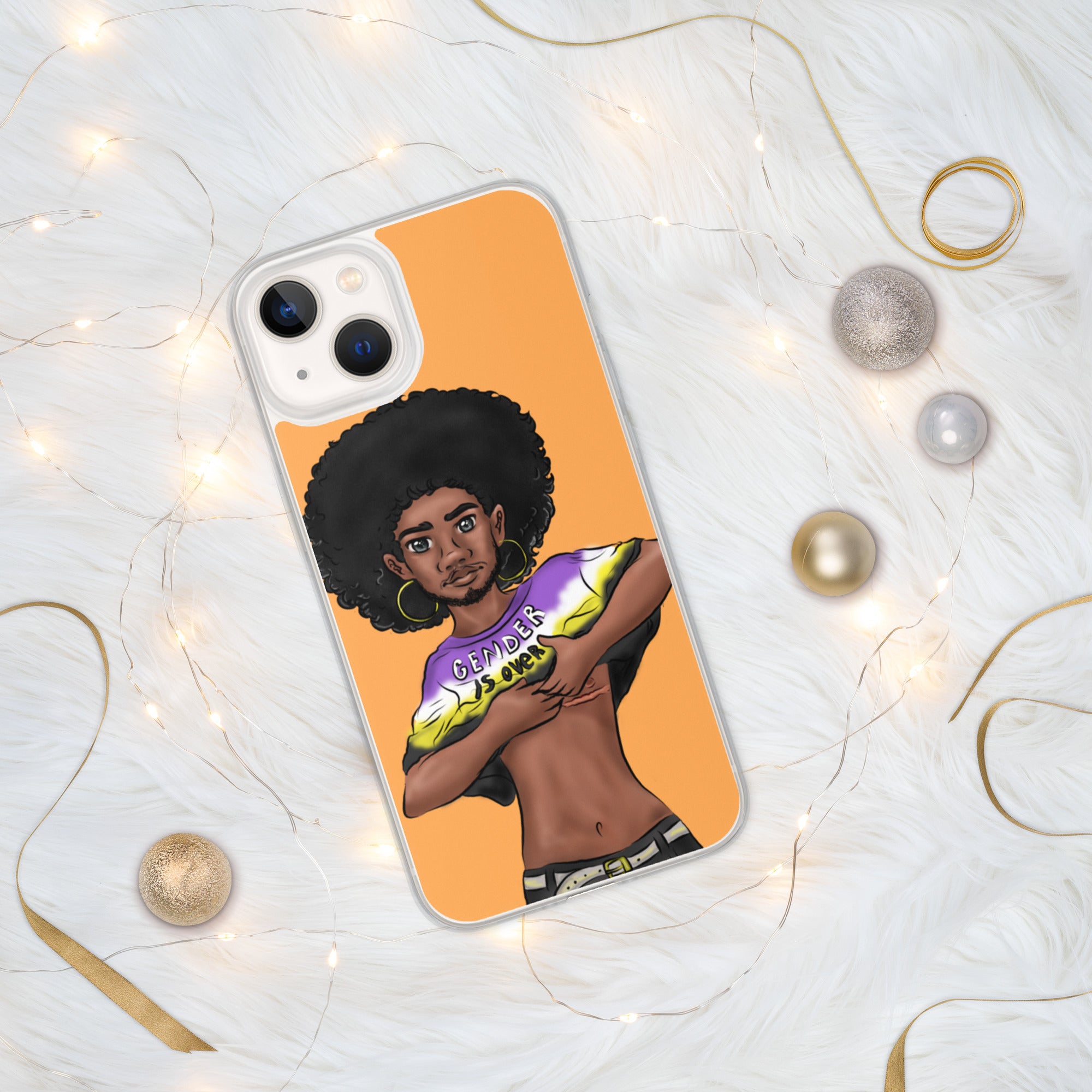“Gender Is Over” iPhone Case , Black Representation