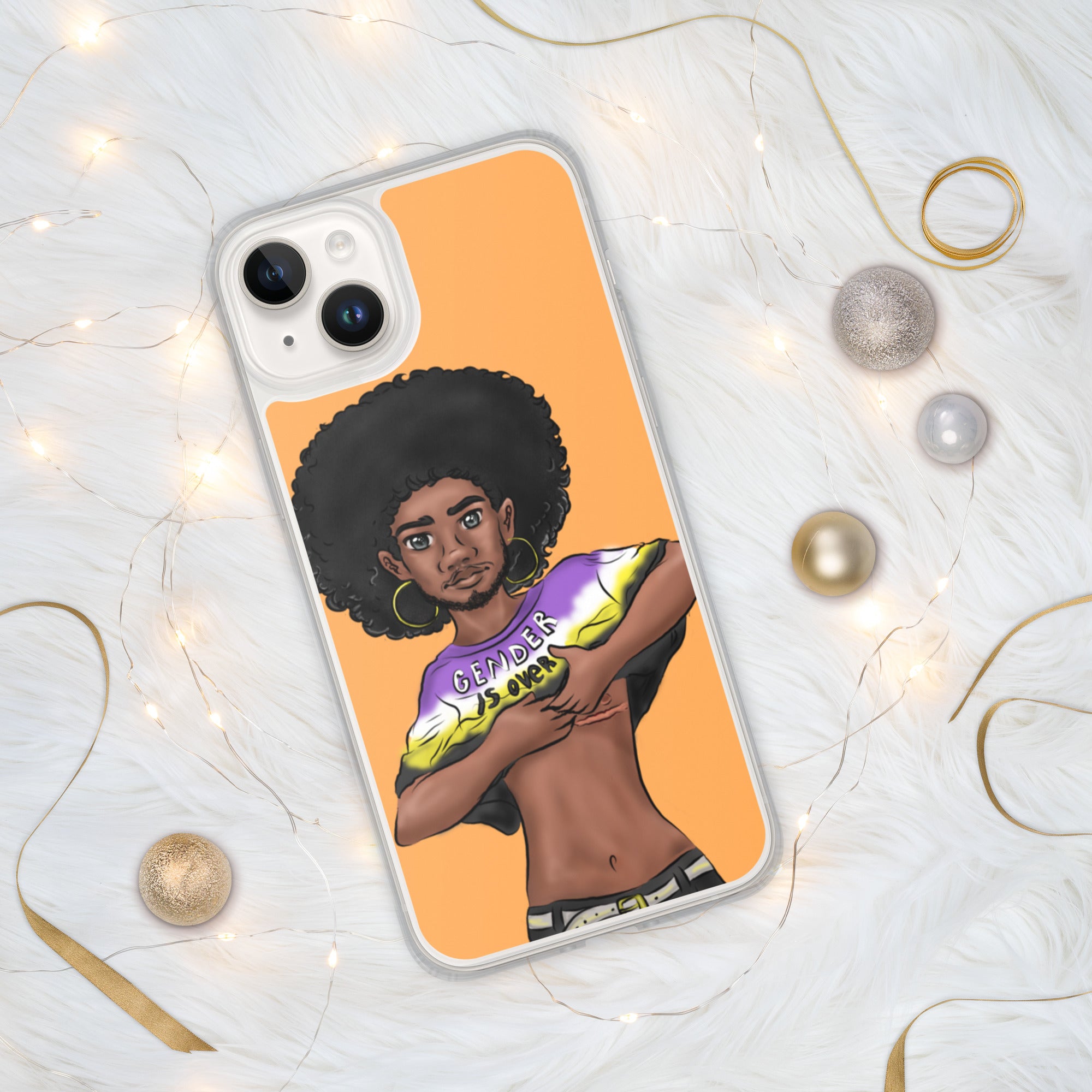 “Gender Is Over” iPhone Case , Black Representation