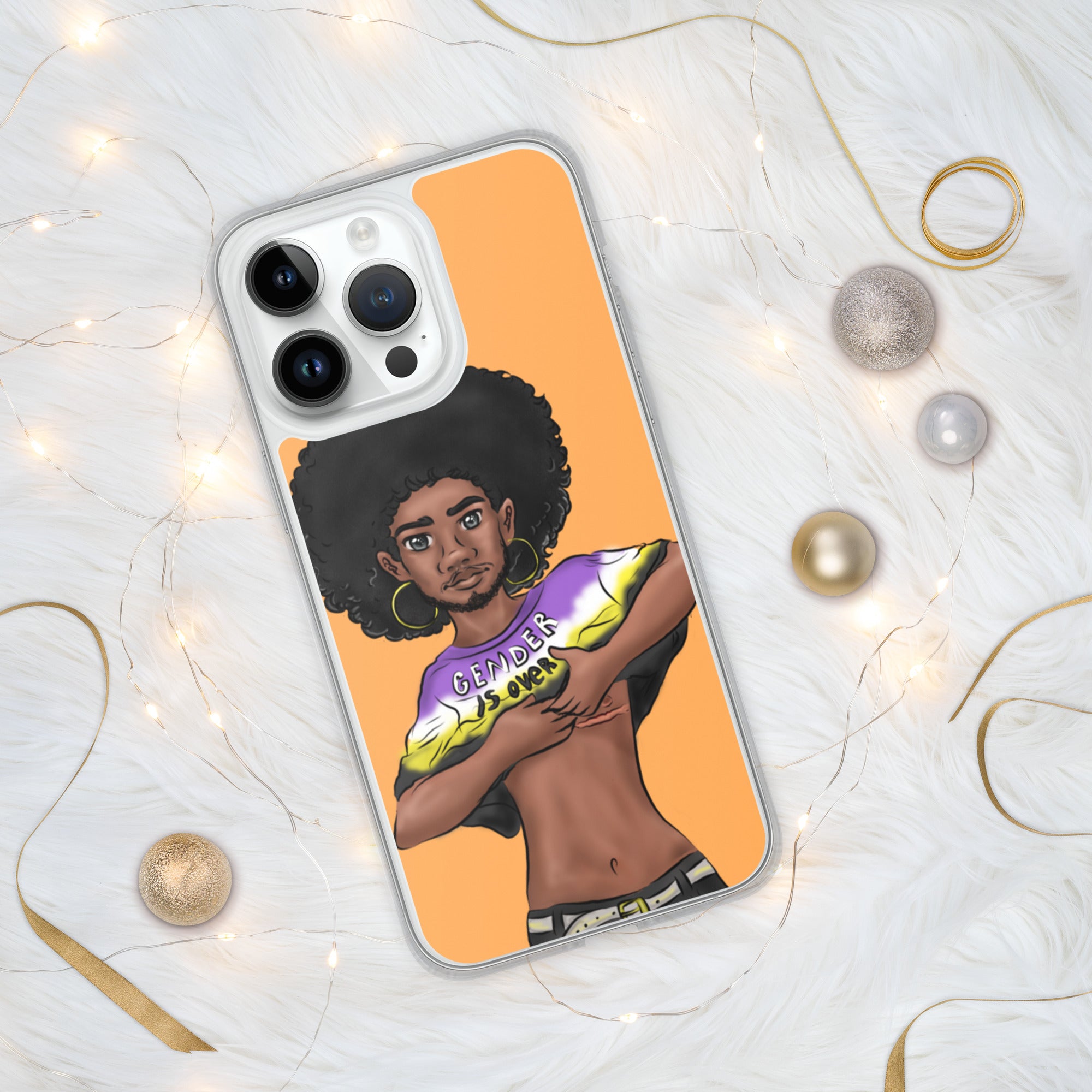 “Gender Is Over” iPhone Case , Black Representation