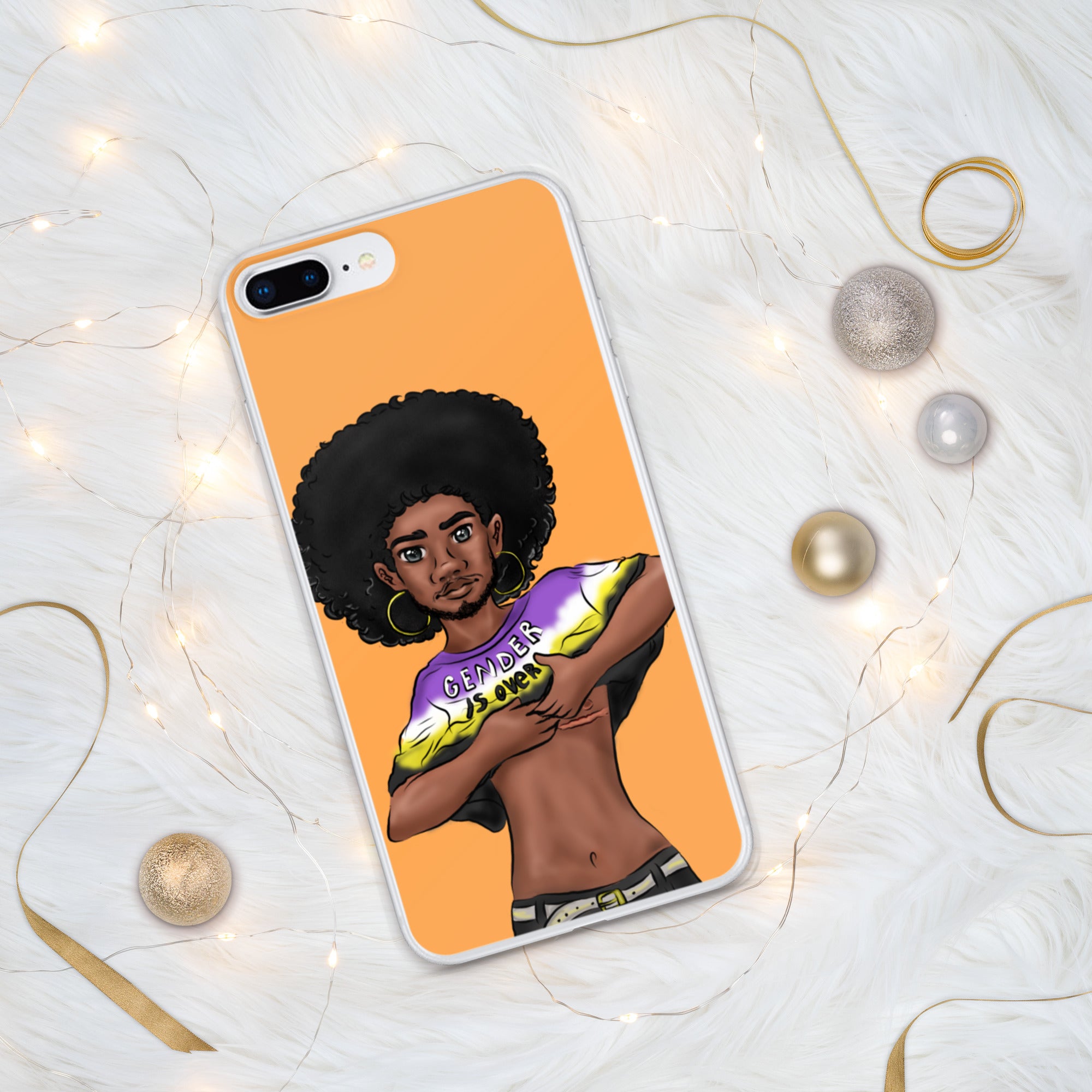 “Gender Is Over” iPhone Case , Black Representation