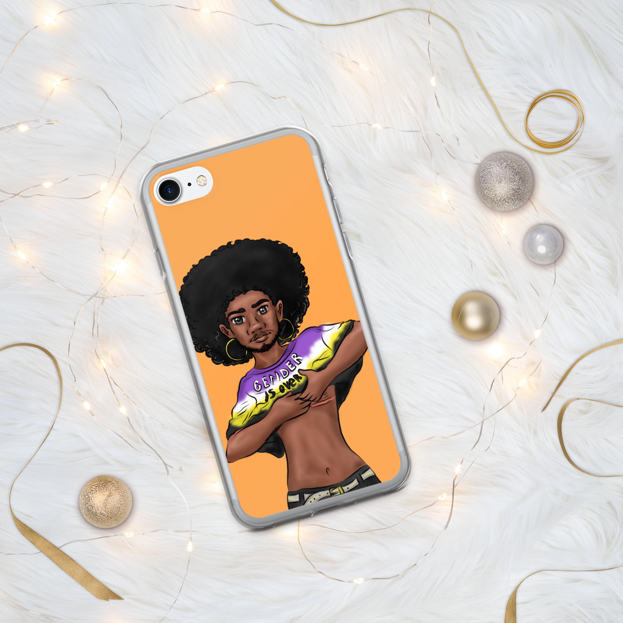 “Gender Is Over” iPhone Case , Black Representation