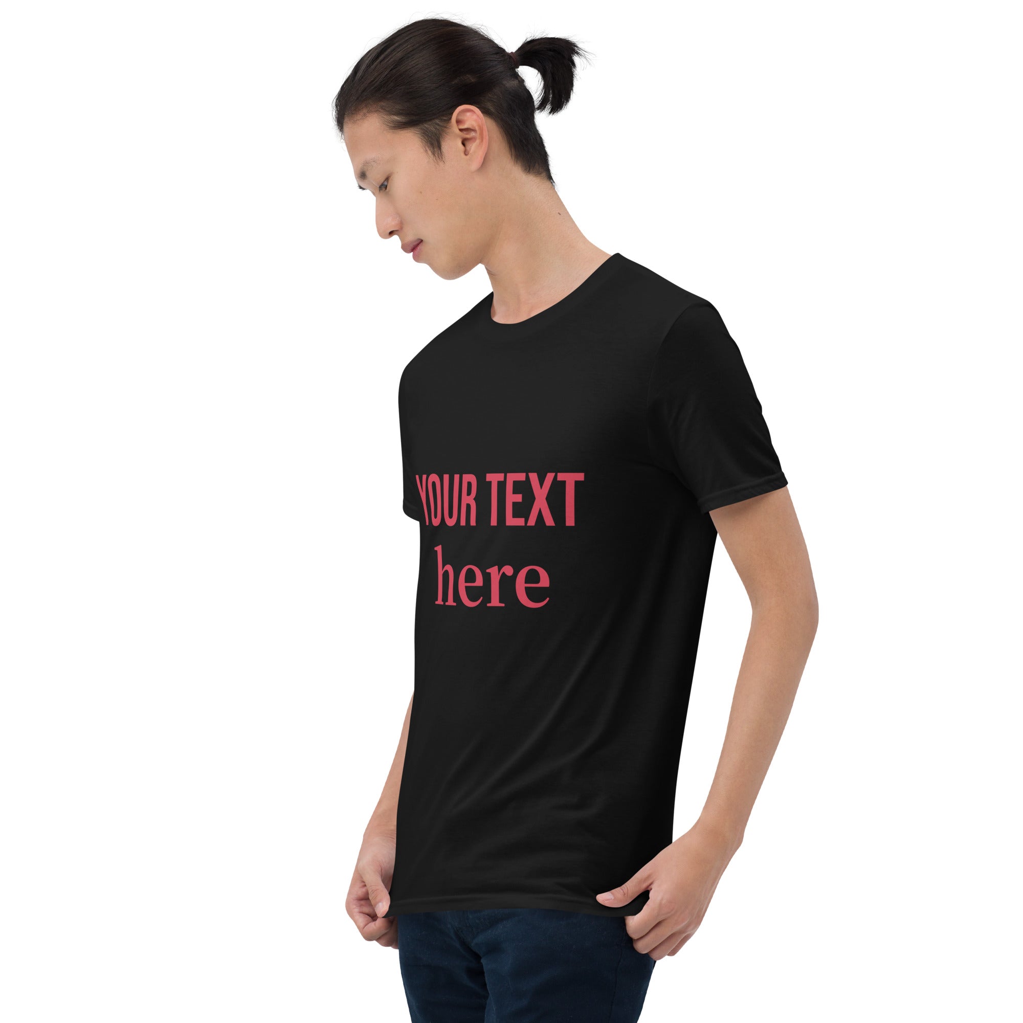 VOCE LINDX Short Sleeve Tee – Create Your Own Design – 100 % Cotton Jersey, Personalised & Comfortable