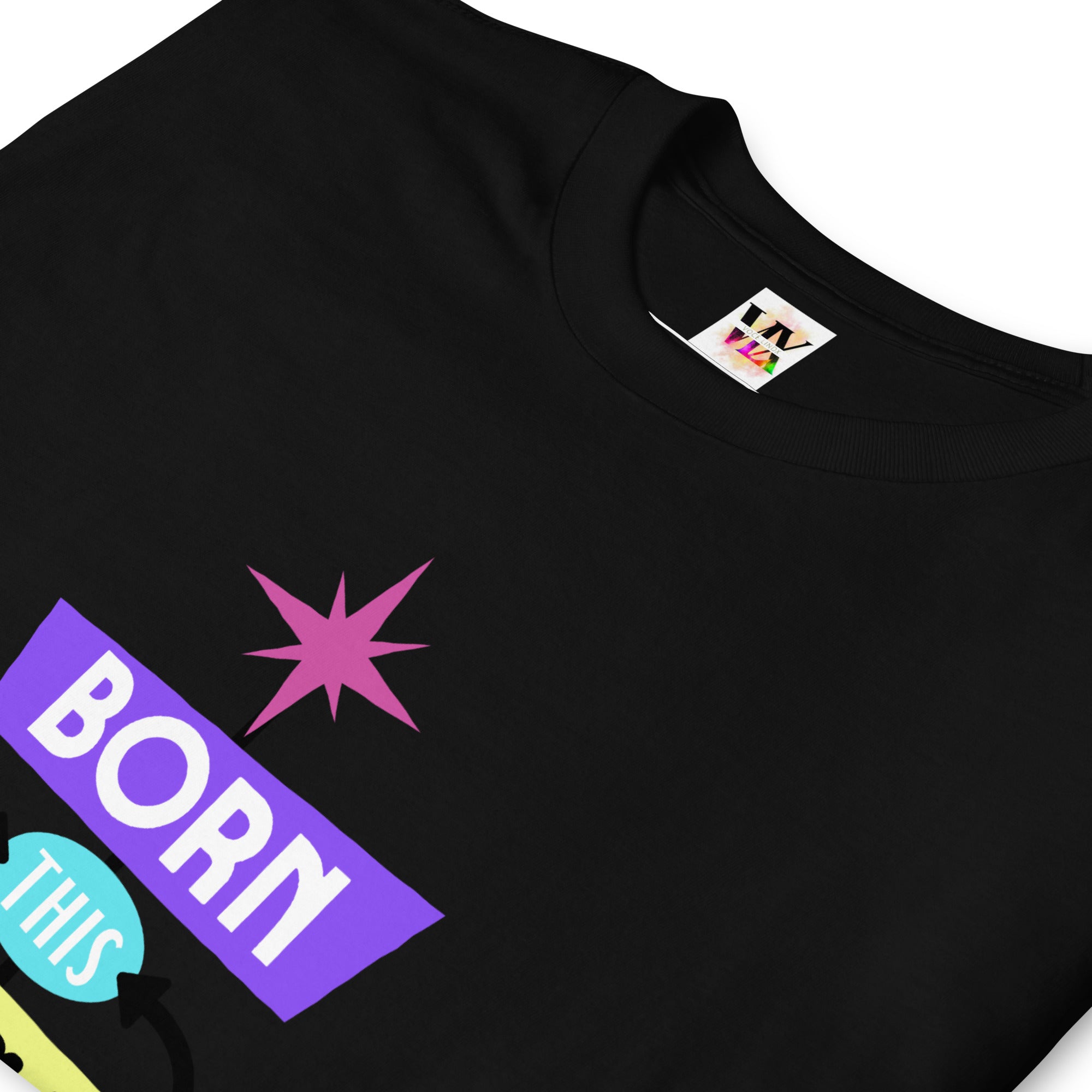 Born This Way” Pride T-Shirt – 100% Cotton Softstyle Short Sleeve Tee | LGBTQIA+ Empowerment Design
