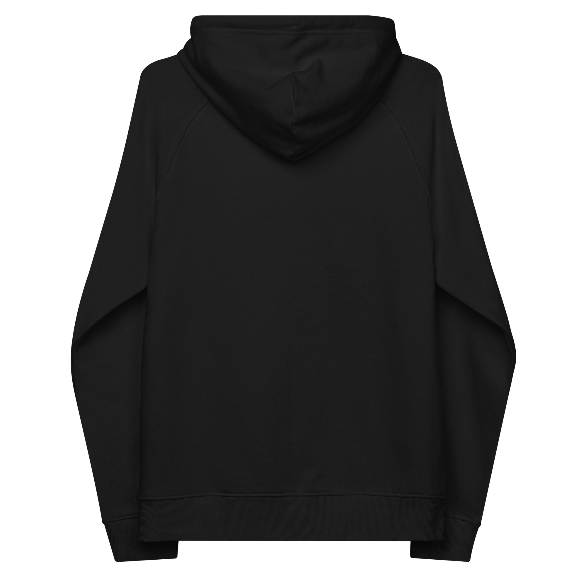 VOCE LINDX Eco Raglan Hoodie – Upload Your Photo or Design – Organic Cotton Comfort, Sustainable & Customisable