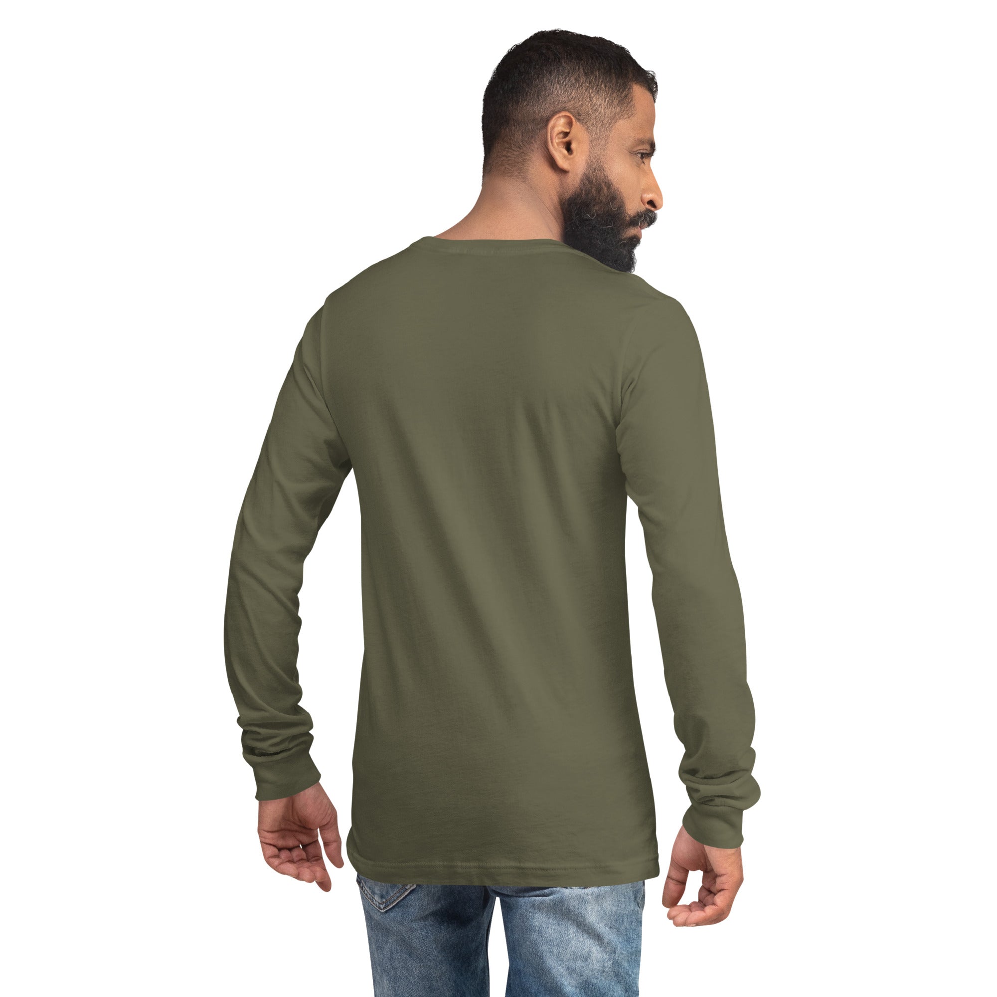 VOCE LINDX Long Sleeve Tee – Upload Your Photo or Design – 100% Cotton Jersey, Comfortable & Customisable