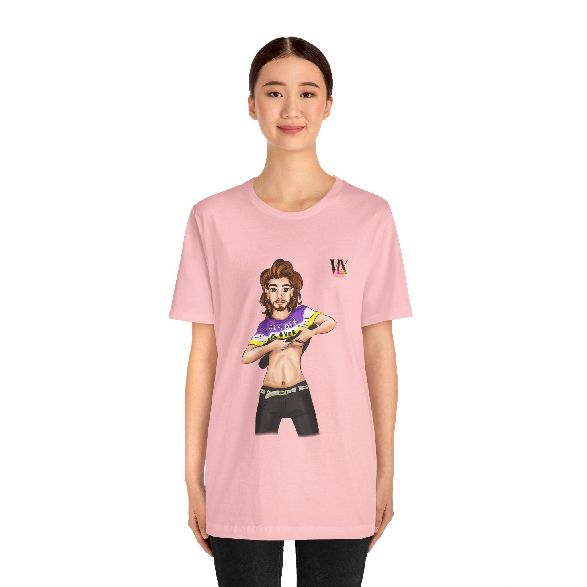 VOCE LINDX Classic Fit Cotton T‑Shirt – 100 % Airlume Combed &amp; Ring‑Spun Cotton – Lightweight, Breathable Tee