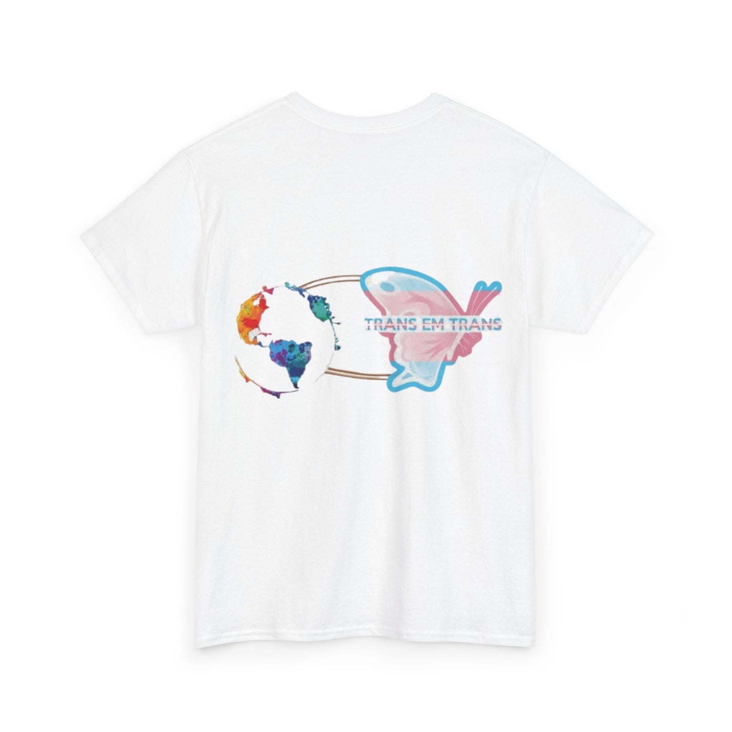 Gender-Free Heavy Cotton Tee – Classic Fit, 100% Cotton, Inclusive Basic Wardrobe Staple | Voce Lindx