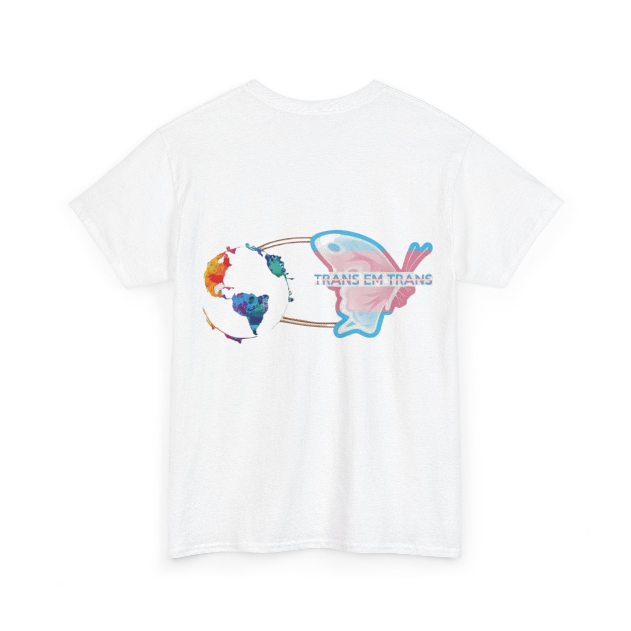 Gender-Free Heavy Cotton Tee – Classic Fit, 100% Cotton, Inclusive Basic Wardrobe Staple | Voce Lindx