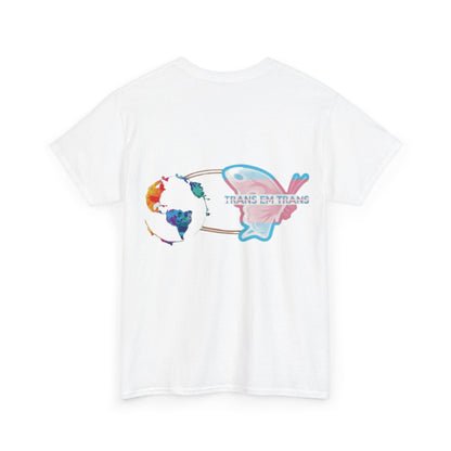 Gender-Free Heavy Cotton Tee – Classic Fit, 100% Cotton, Inclusive Basic Wardrobe Staple | Voce Lindx