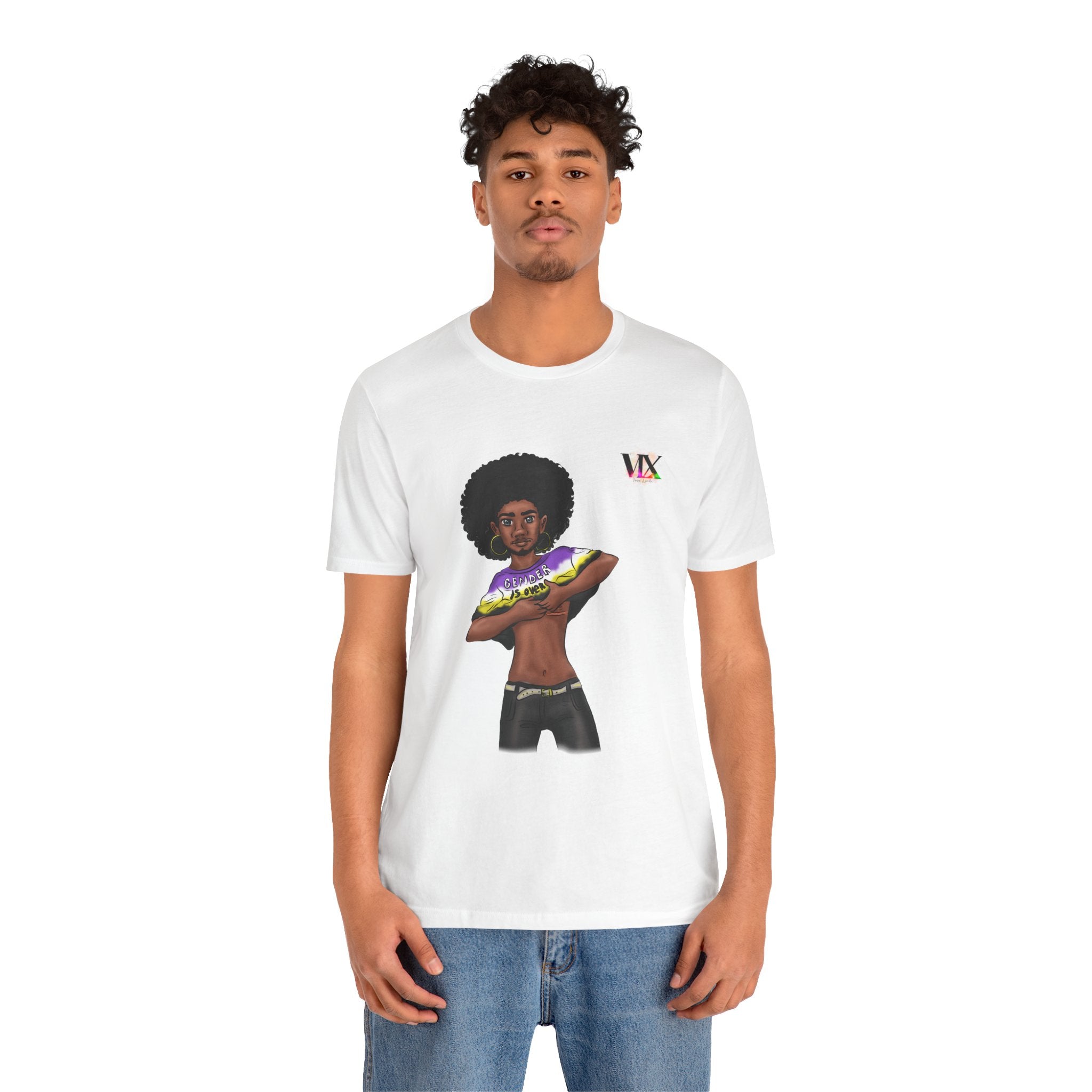 VOCE LINDX Classic Fit T‑Shirt – 100 % Airlume Cotton, Lightweight &amp; Breathable Tee