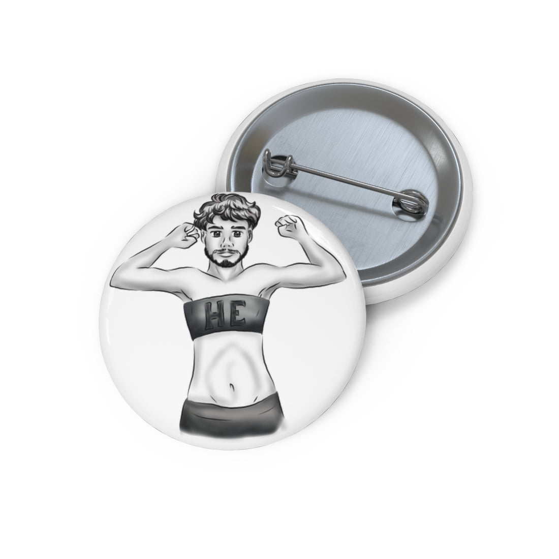 VOCE LINDX Custom Pride Pin Buttons – Personalised LGBTQIA+ Activist Badge Collection