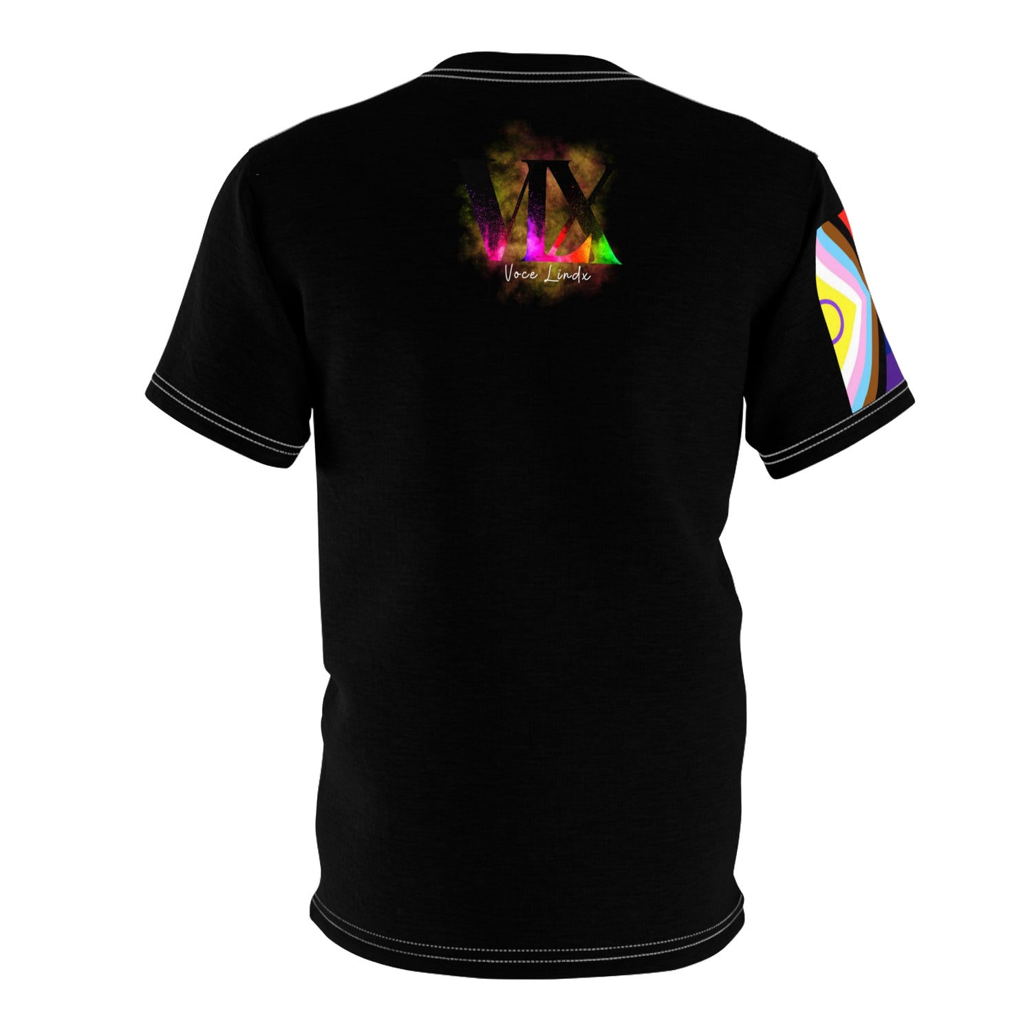 Don’t Hide Your Pride Gender-Free Tee – Rainbow Heart, Inclusive LGBTQIA+ Fashion | Voce Lindx