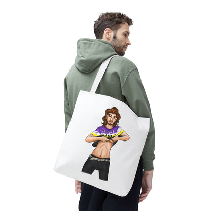 Nonbinary Pride Tote Bag – “Gender Is Over” Art, Durable Polyester, Multiple Sizes | Inclusive LGBTQIA+ Accessory | Voce Lindx