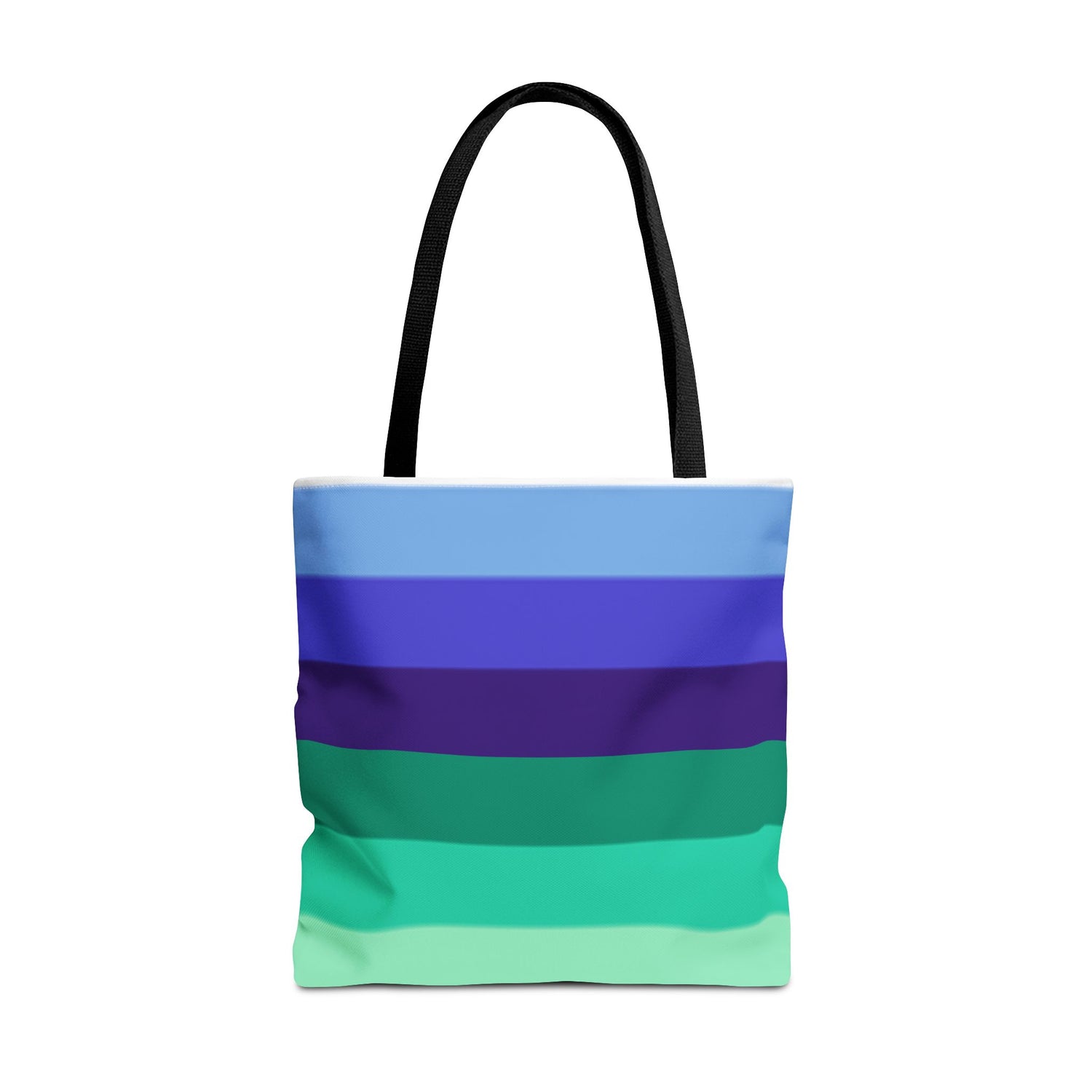 Gay Pride Flag Tote Bag – Durable Polyester, Multiple Sizes &amp; Handle Colors | Inclusive LGBTQIA+ Accessory | Voce Lindx