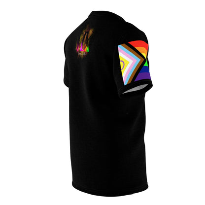 Don’t Hide Your Pride Gender-Free Tee – Rainbow Heart, Inclusive LGBTQIA+ Fashion | Voce Lindx