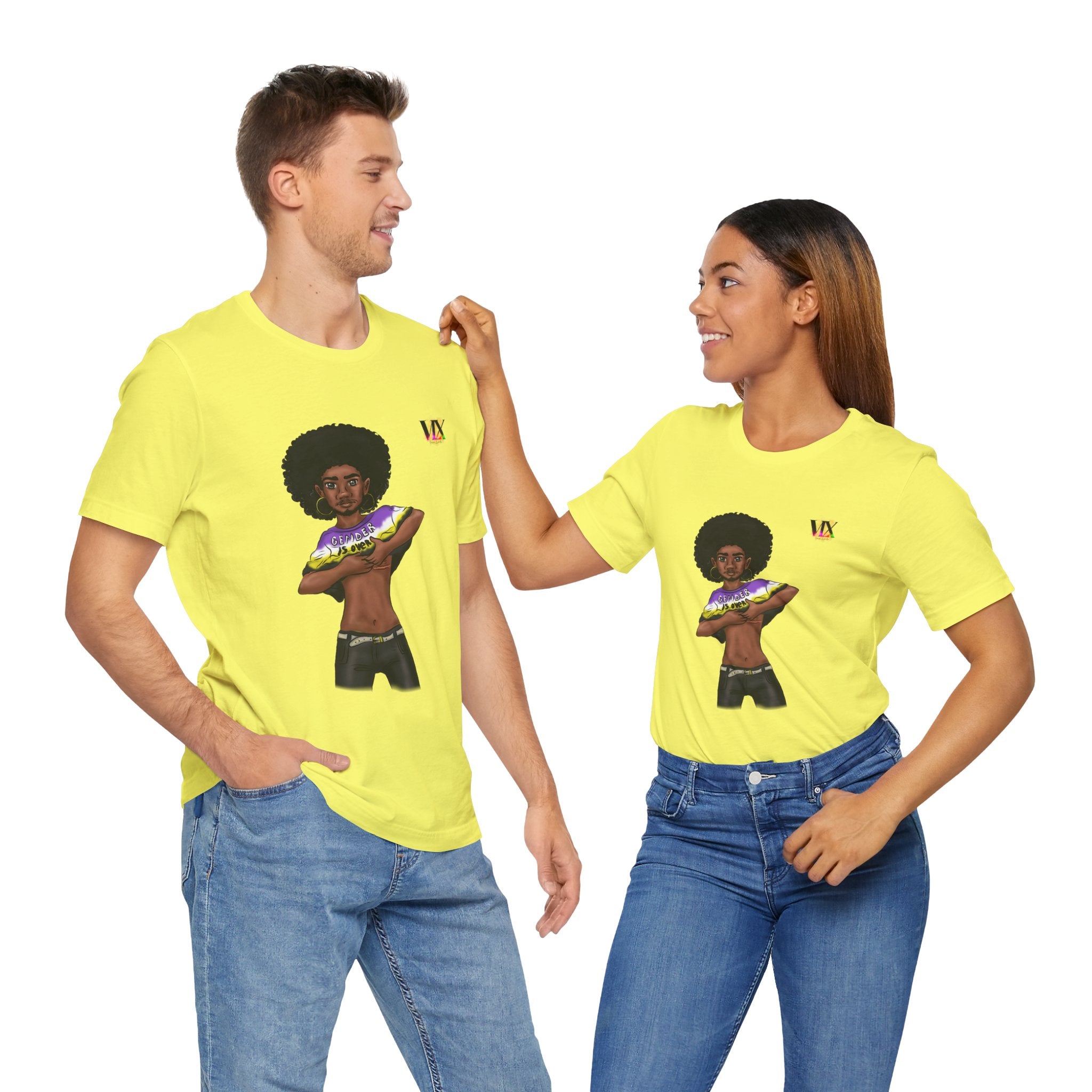 VOCE LINDX Classic Fit T‑Shirt – 100 % Airlume Cotton, Lightweight &amp; Breathable Tee
