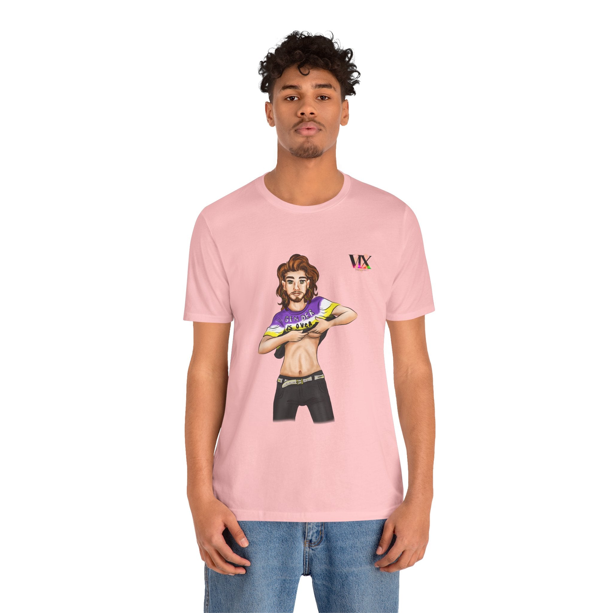 VOCE LINDX Classic Fit Cotton T‑Shirt – 100 % Airlume Combed &amp; Ring‑Spun Cotton – Lightweight, Breathable Tee