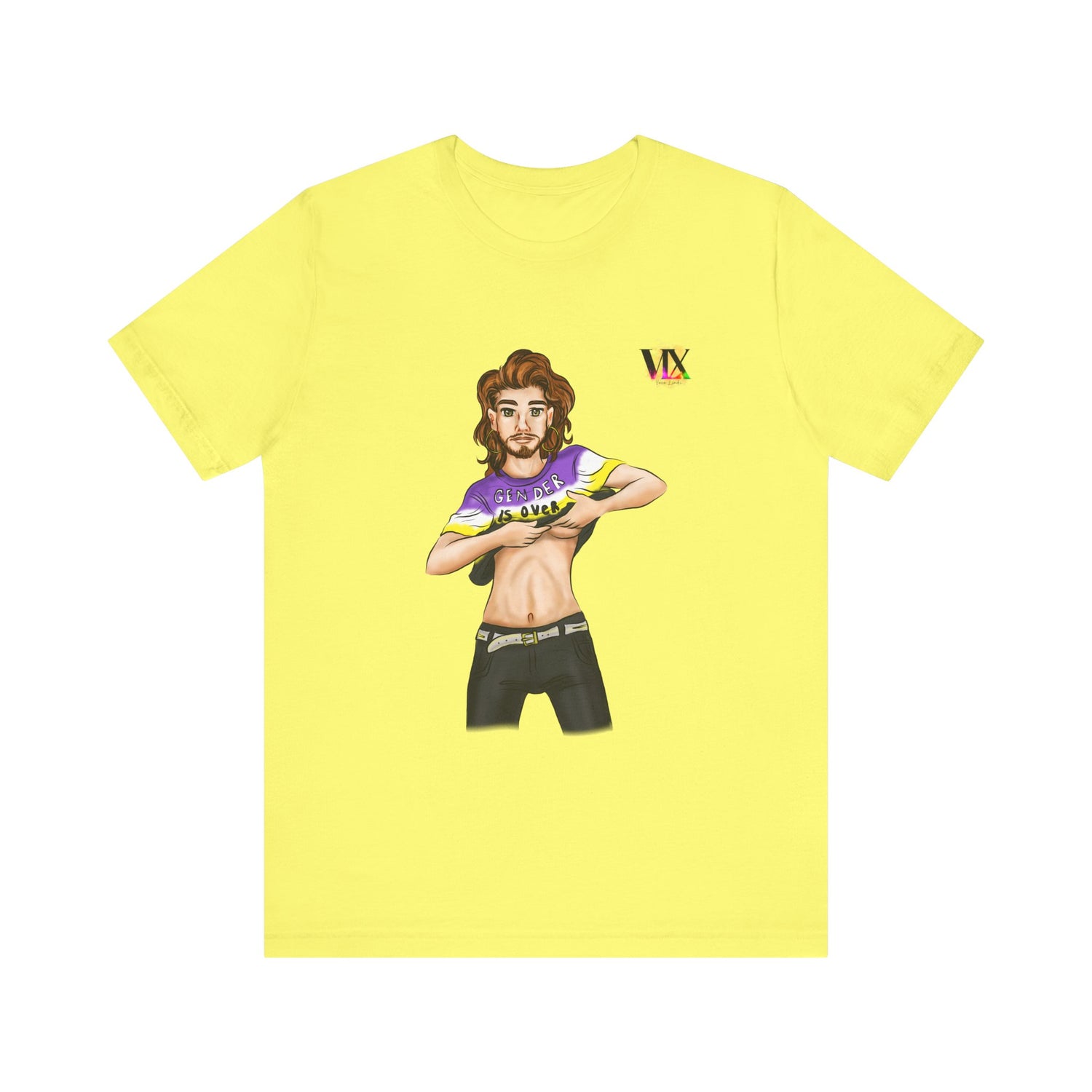 VOCE LINDX Classic Fit Cotton T‑Shirt – 100 % Airlume Combed &amp; Ring‑Spun Cotton – Lightweight, Breathable Tee