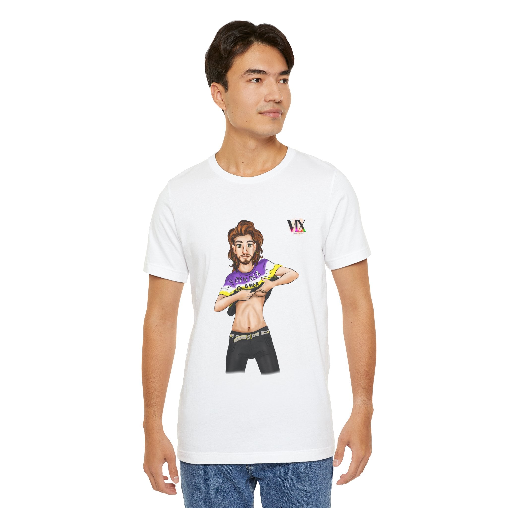 VOCE LINDX Classic Fit Cotton T‑Shirt – 100 % Airlume Combed &amp; Ring‑Spun Cotton – Lightweight, Breathable Tee