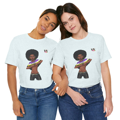 VOCE LINDX Classic Fit T‑Shirt – 100 % Airlume Cotton, Lightweight &amp; Breathable Tee