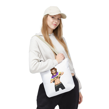 Nonbinary Pride Tote Bag – “Gender Is Over” Art, Durable Polyester, Multiple Sizes | Inclusive LGBTQIA+ Accessory | Voce Lindx
