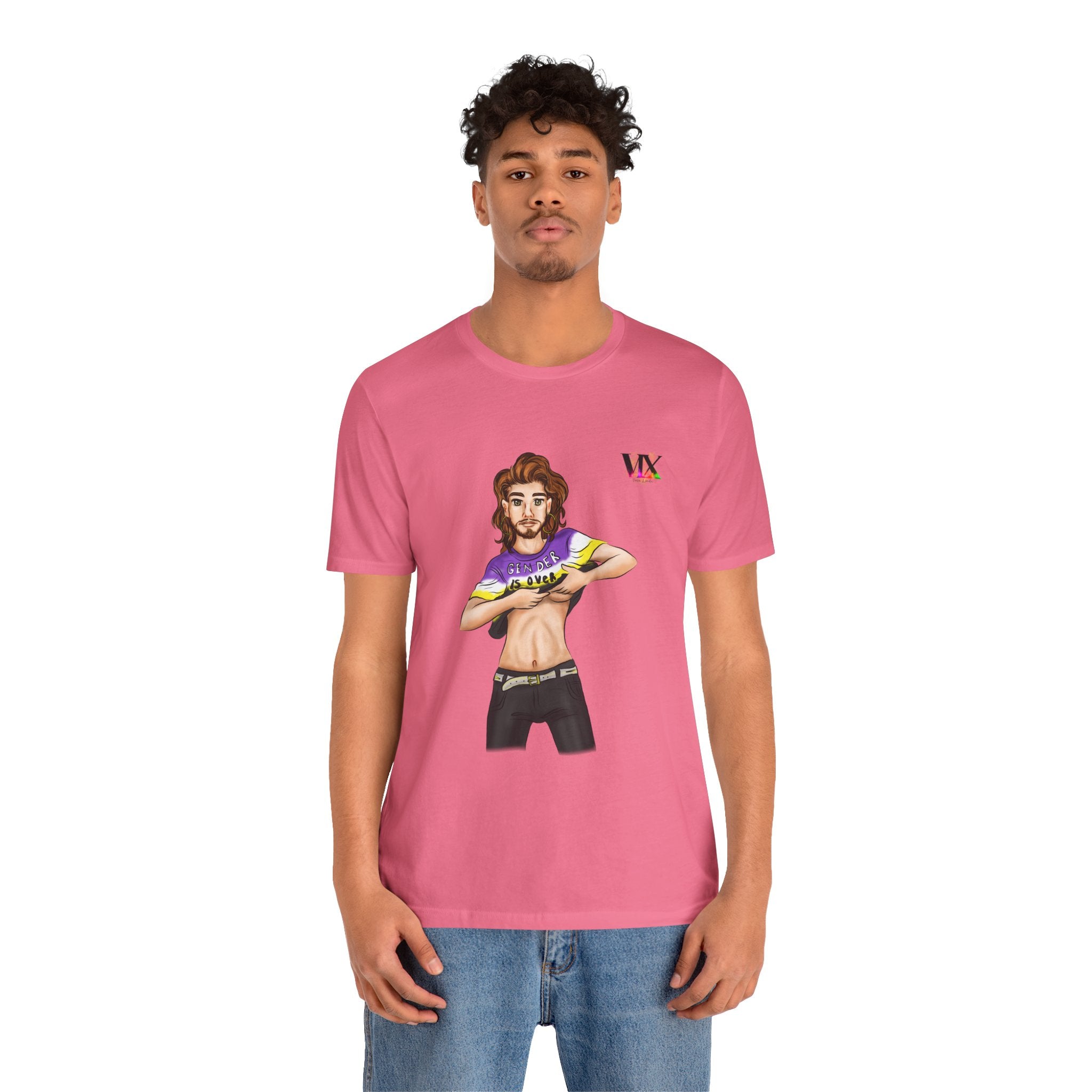 VOCE LINDX Classic Fit Cotton T‑Shirt – 100 % Airlume Combed &amp; Ring‑Spun Cotton – Lightweight, Breathable Tee