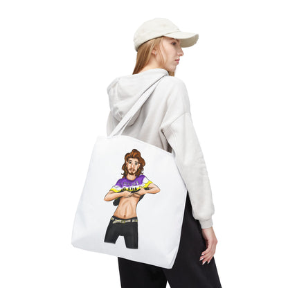 Nonbinary Pride Tote Bag – “Gender Is Over” Art, Durable Polyester, Multiple Sizes | Inclusive LGBTQIA+ Accessory | Voce Lindx