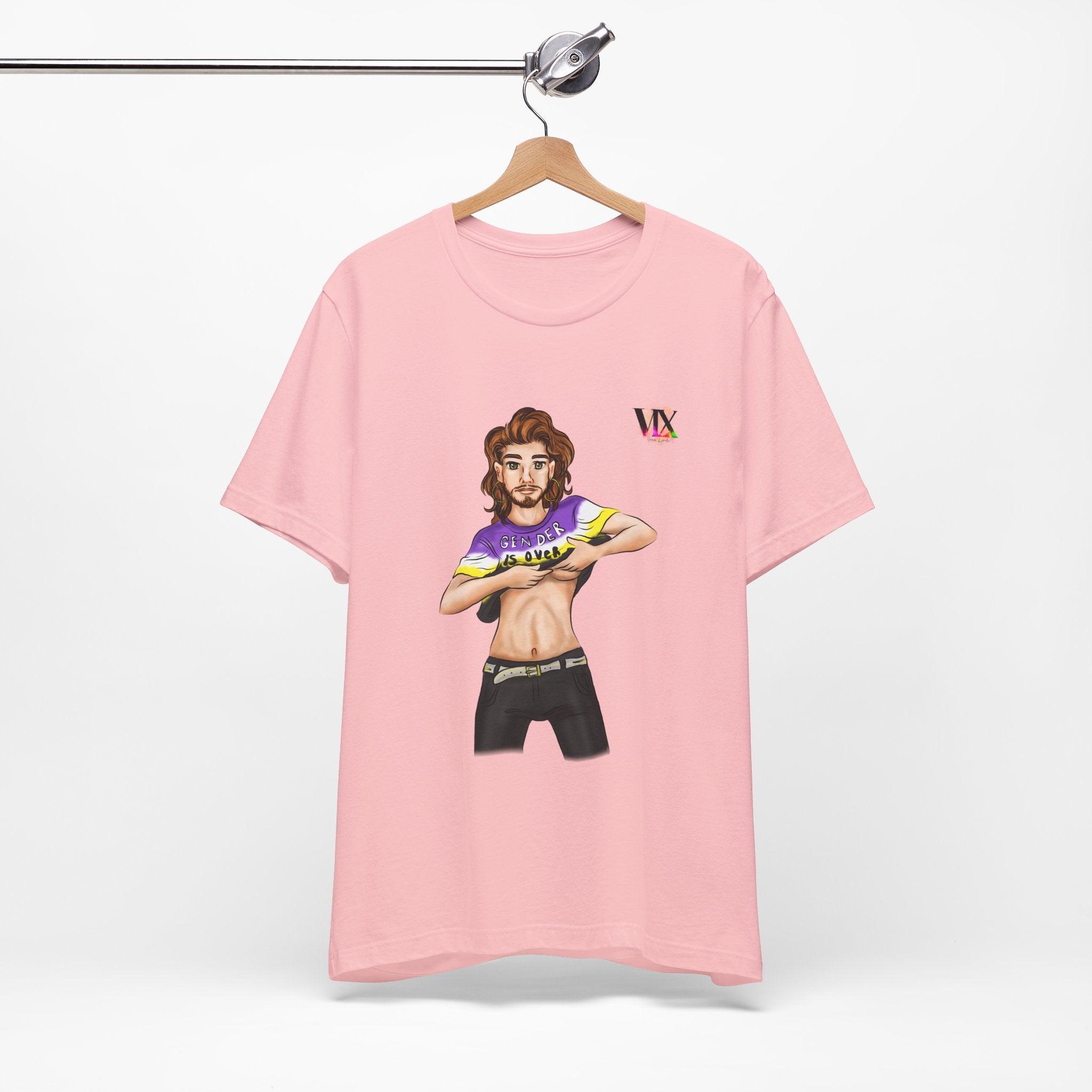 VOCE LINDX Classic Fit Cotton T‑Shirt – 100 % Airlume Combed &amp; Ring‑Spun Cotton – Lightweight, Breathable Tee