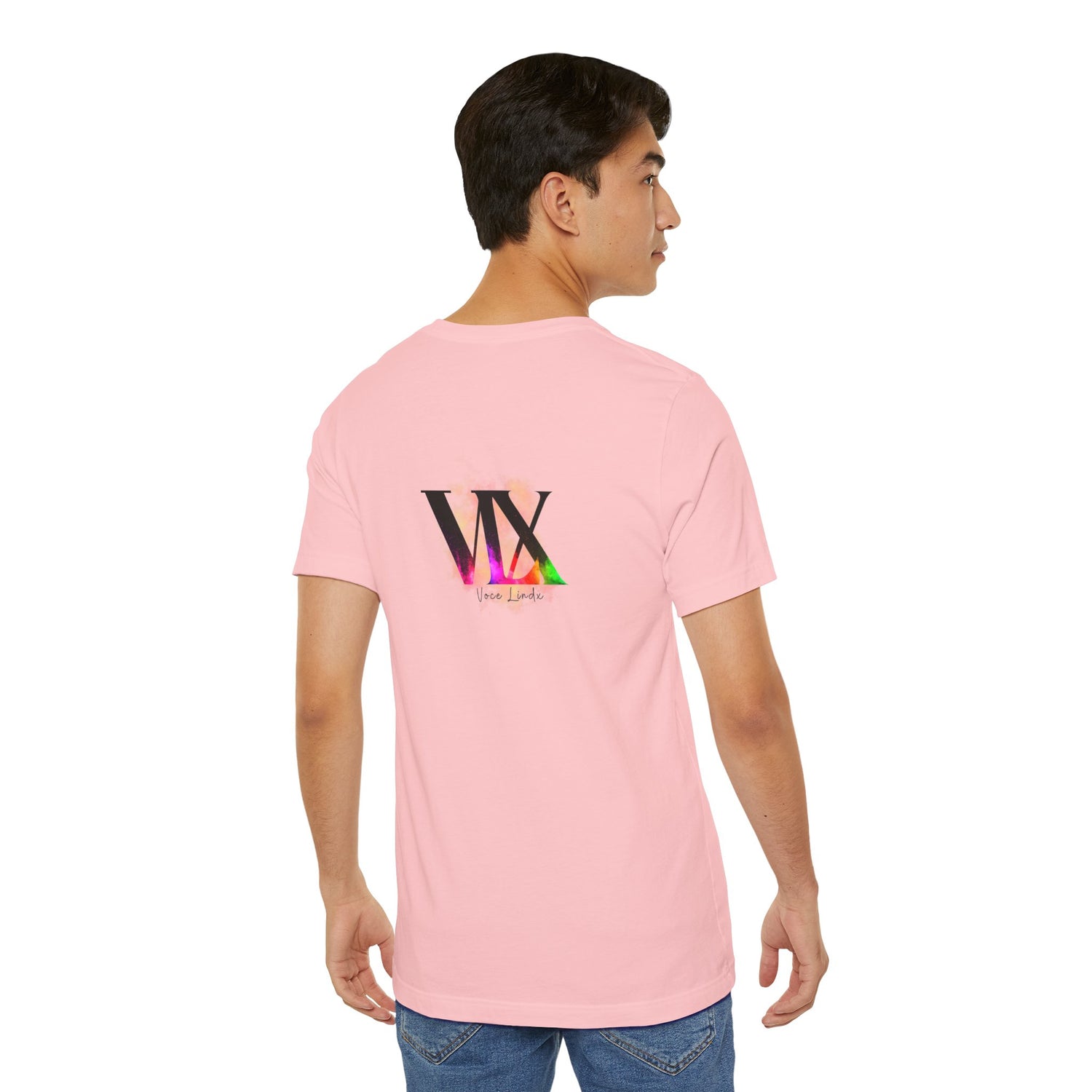 VOCE LINDX Classic Fit T‑Shirt – 100 % Airlume Cotton, Lightweight &amp; Breathable Tee