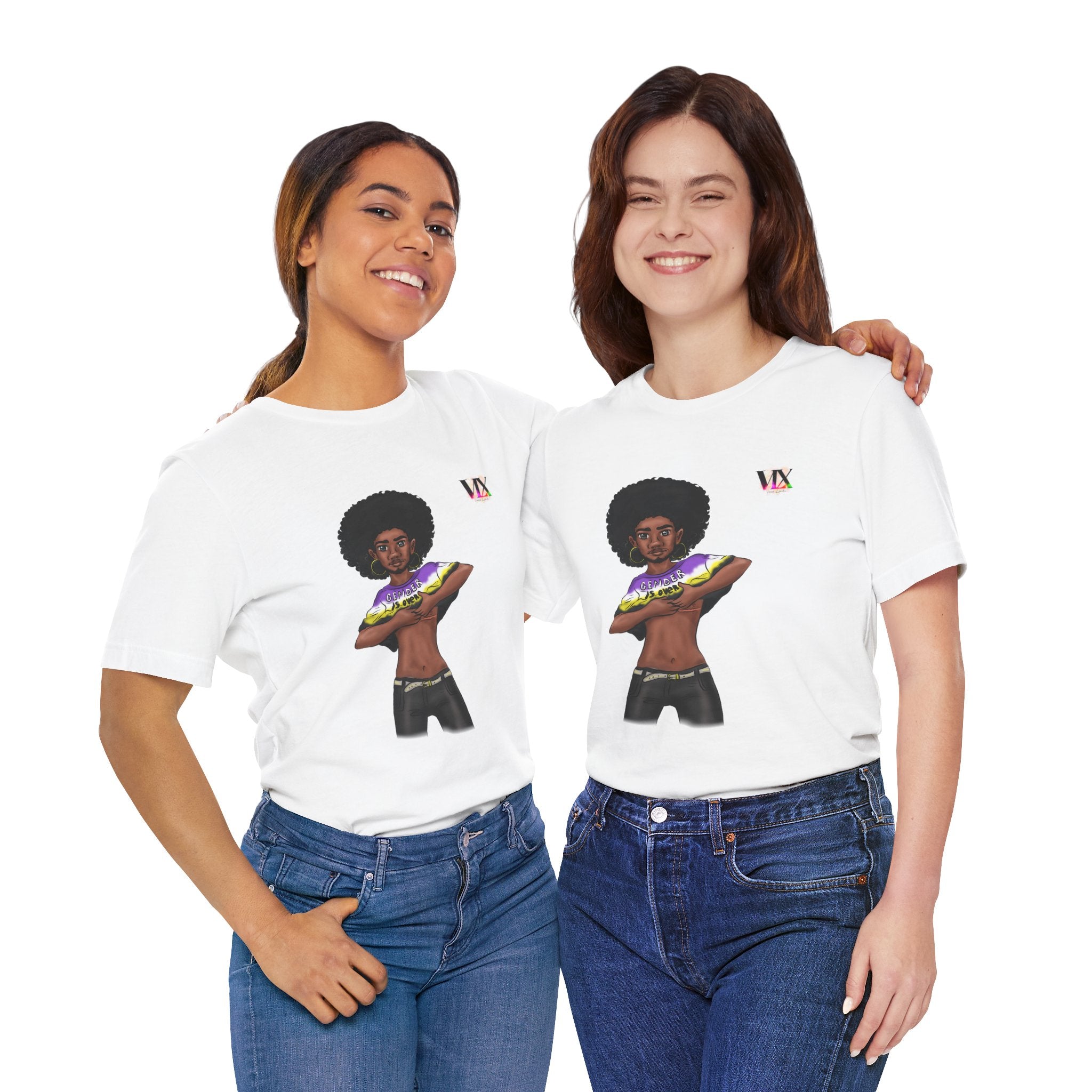 VOCE LINDX Classic Fit T‑Shirt – 100 % Airlume Cotton, Lightweight &amp; Breathable Tee