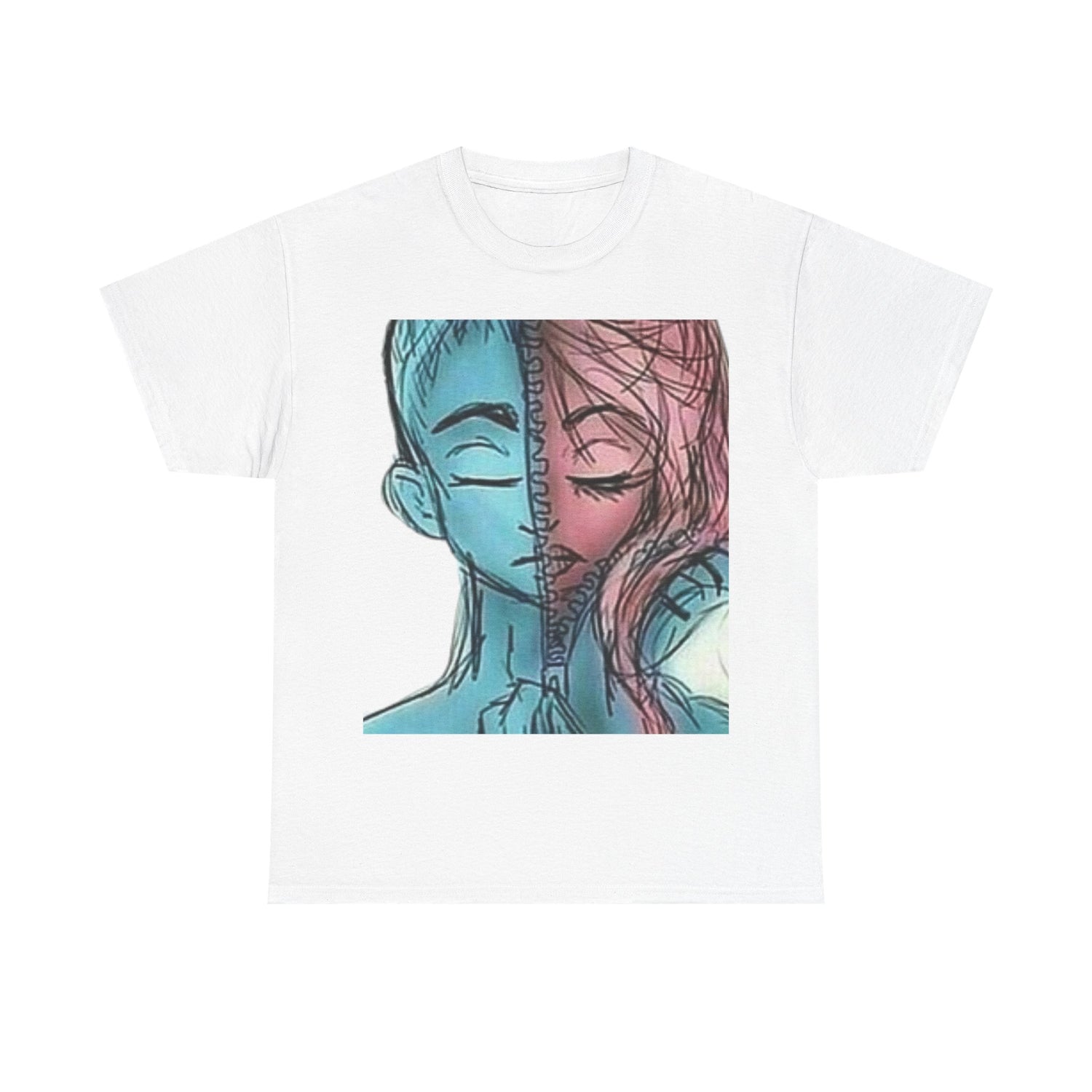 Gender-Free Heavy Cotton Tee – Classic Fit, 100% Cotton, Inclusive Basic Wardrobe Staple | Voce Lindx