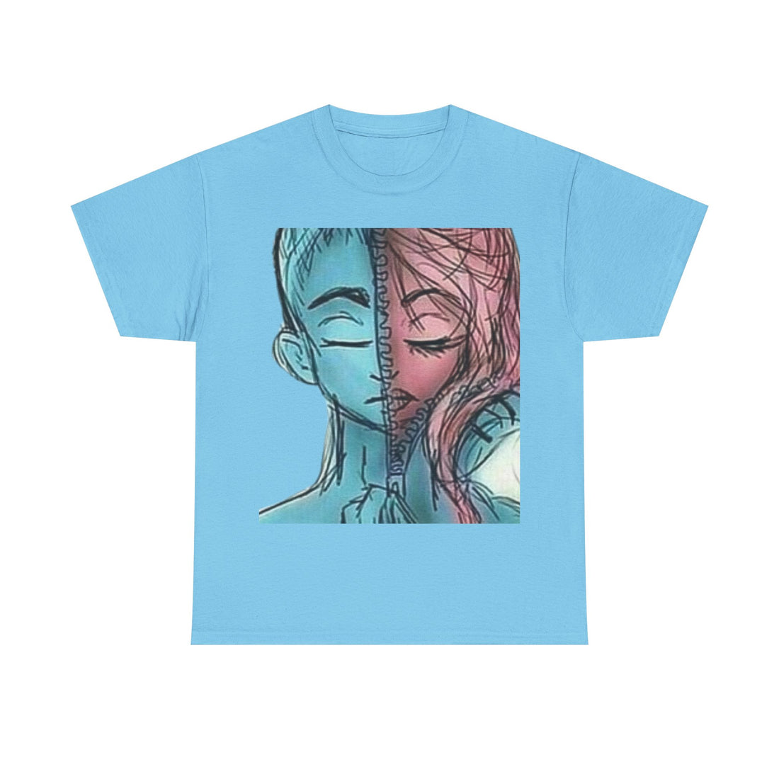 Gender-Free Heavy Cotton Tee – Classic Fit, 100% Cotton, Inclusive Basic Wardrobe Staple | Voce Lindx